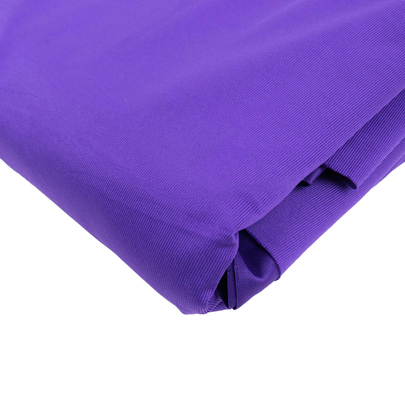 Purple Scuba Polyester Fabric Bolt, Wrinkle Free DIY Craft Fabric Roll - 60"x10 Yards - Image 3