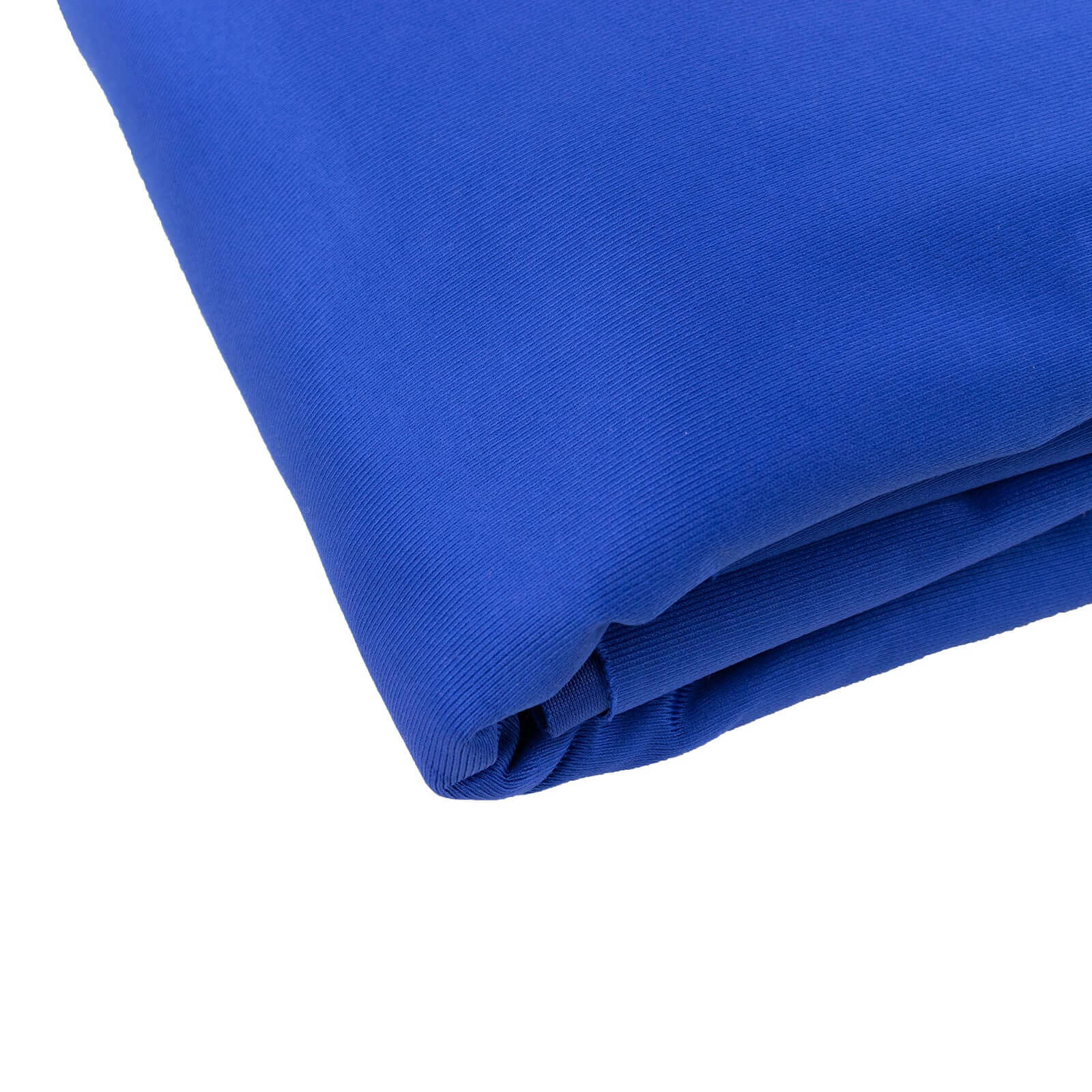 Royal Blue Scuba Polyester Fabric Bolt, Wrinkle Free DIY Craft Fabric Roll - 60"x10 Yards - Image 6