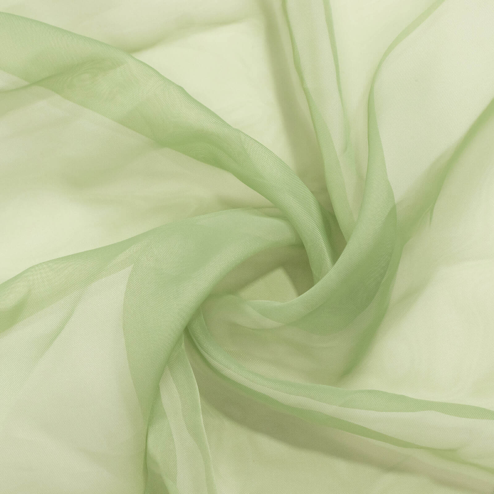 Sage Green Chiffon Ceiling Drapery, Durable Flame Resistant Long Curtain Backdrop Panel With Rod Pocket 5ftx32ft - Image 8