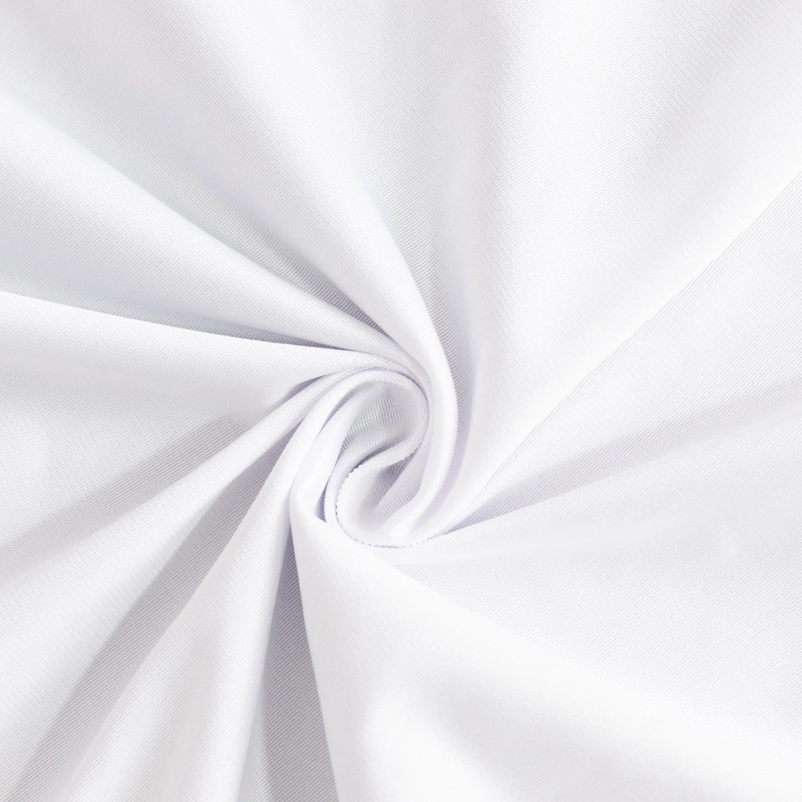 Scuba Polyester Wide Table Runner 24"x72" White - Wrinkle-Free Trade Show & Event Table Linen - Image 11
