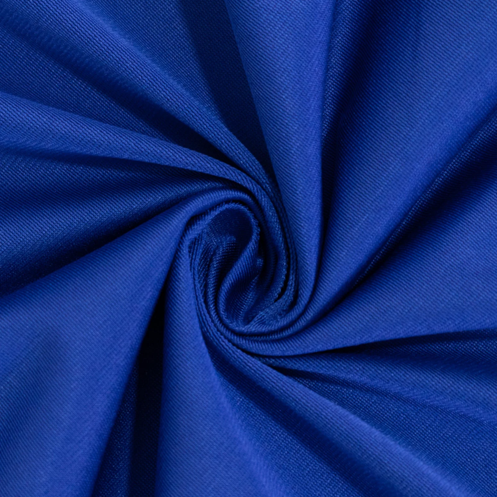 Scuba Polyester Wide Table Runner 36"x72" Royal Blue - Wrinkle-Free Trade Show Table Linen - Image 8