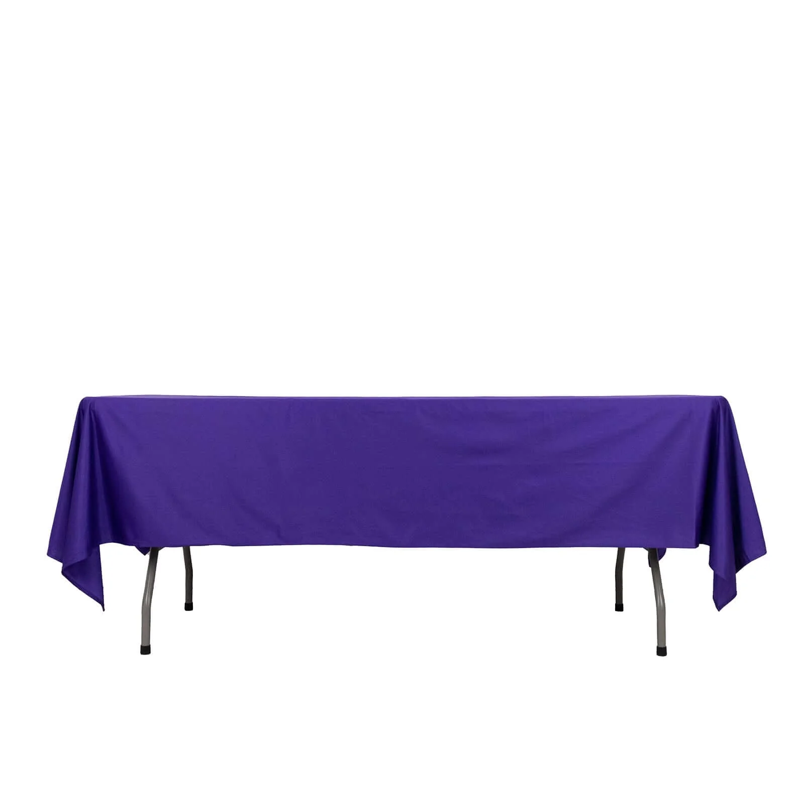 Scuba Rectangular Tablecloth 60"x102" Purple - Wrinkle Free Table Cover - Image 8