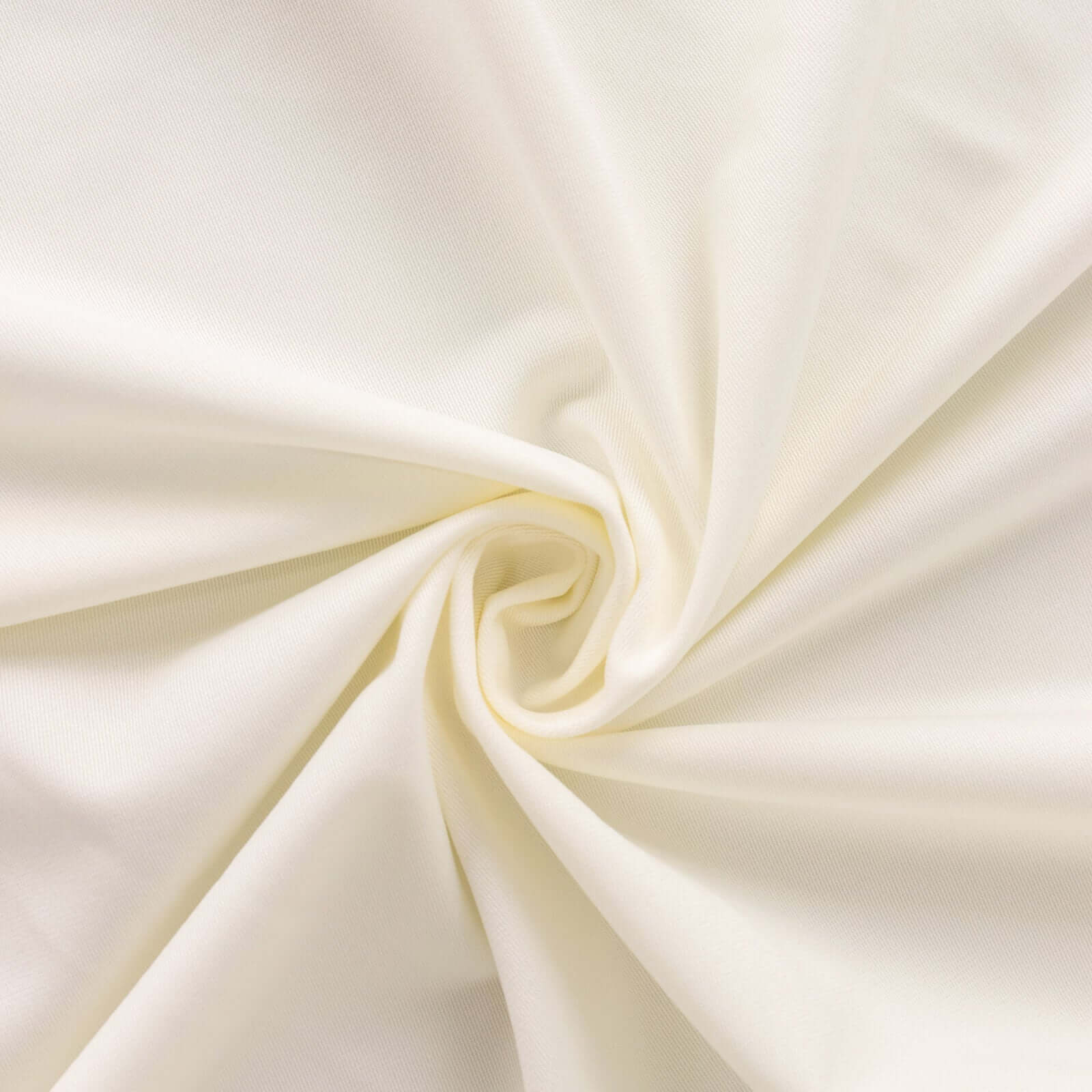 Scuba Rectangular Tablecloth 90"x132" Ivory - Seamless Table Cover - Image 8