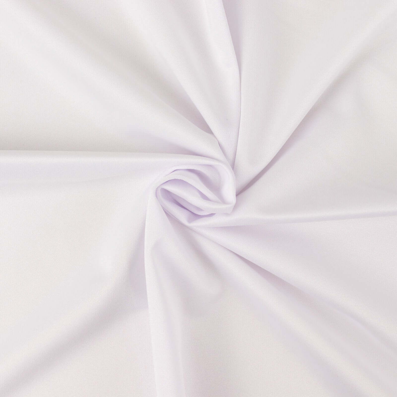 Scuba Rectangular Tablecloth 90"x132" White - Wrinkle Free, Stain Resistant & Seamless Table Cover - Image 7