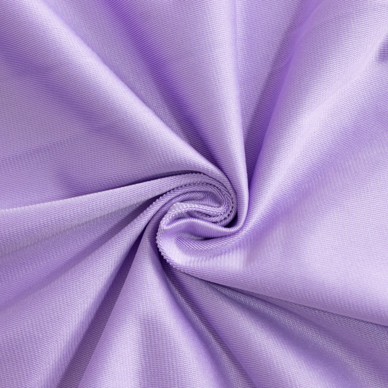 Scuba Rectangular Tablecloth 90"x156" Lavender Lilac - Seamless & Wrinkle Free Table Cover - Image 8