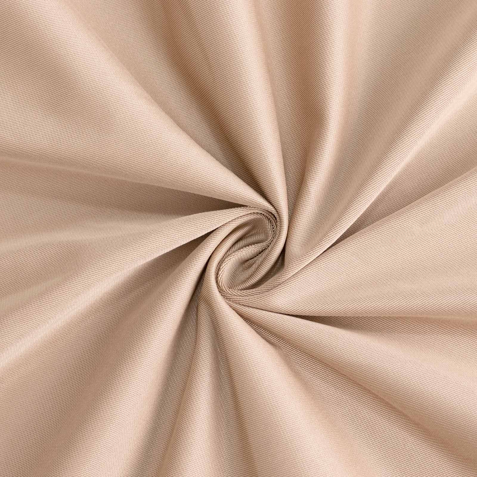 Scuba Rectangular Tablecloth 90"x156" Nude - Seamless & Wrinkle Free Table Cover - Image 8