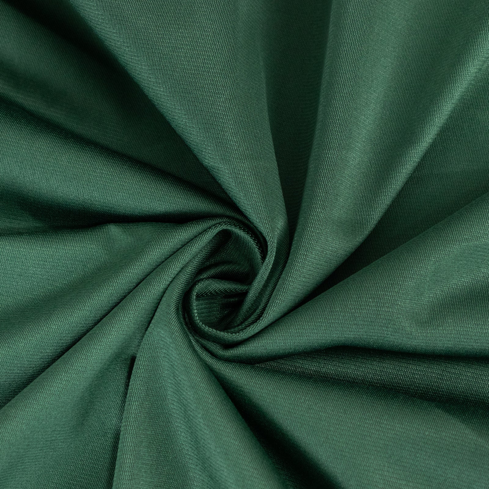 Scuba Round Tablecloth 108" Hunter Emerald Green - Wrinkle Free Table Cover - Image 8