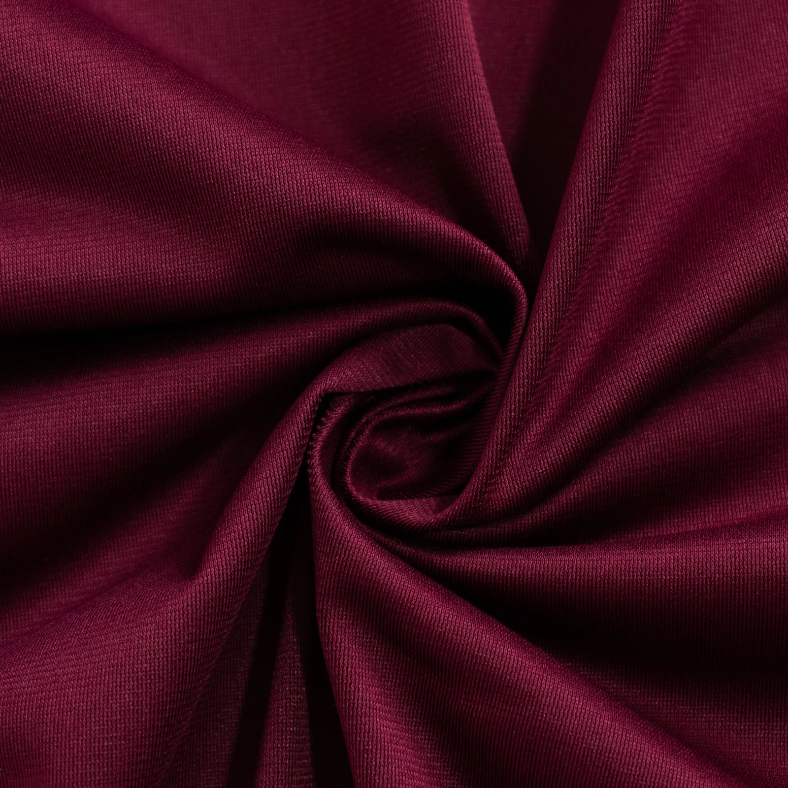 Scuba Round Tablecloth 70" Burgundy - Wrinkle Free Table Cover - Image 9