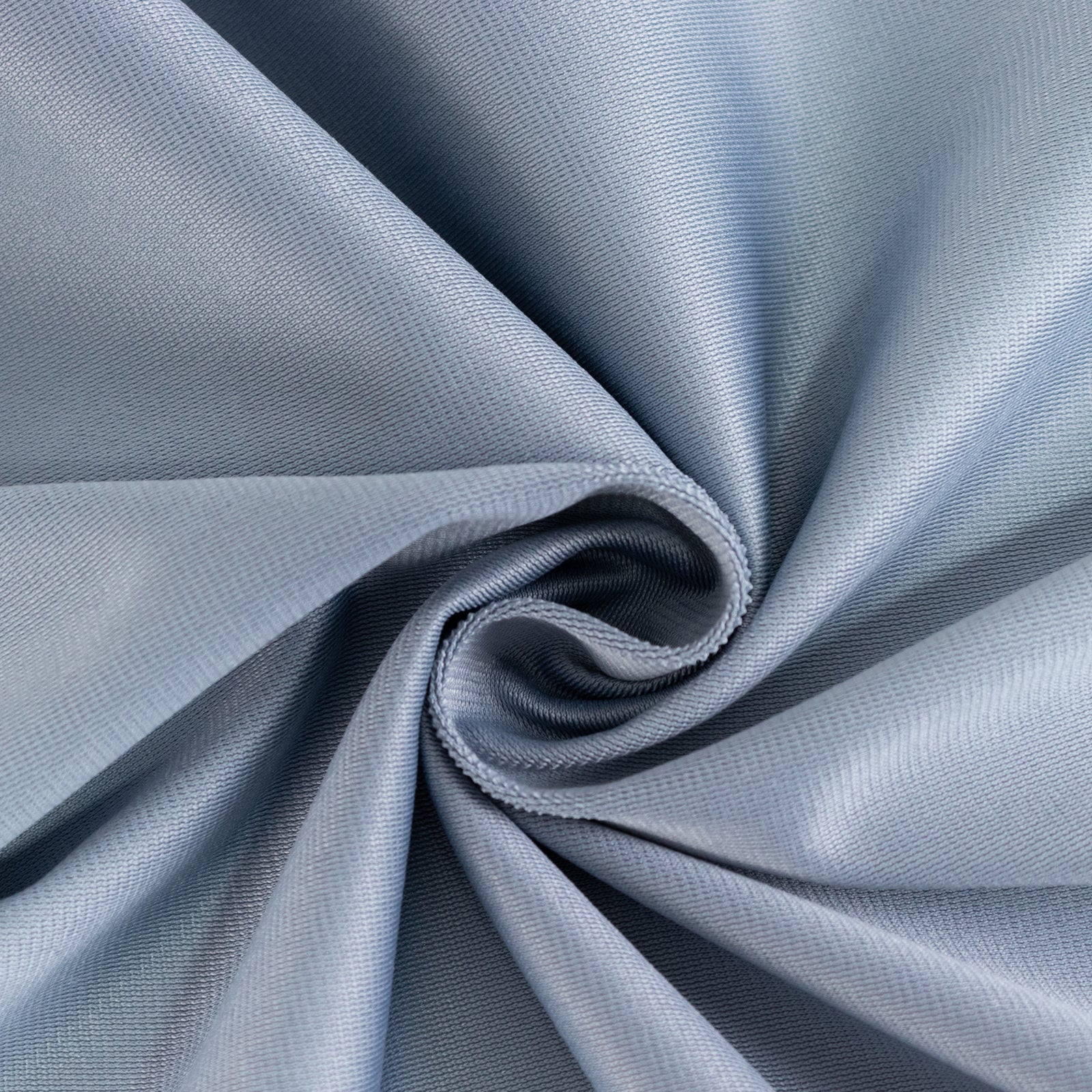 Scuba Round Tablecloth 70" Dusty Blue - Wrinkle Free Table Cover - Image 9