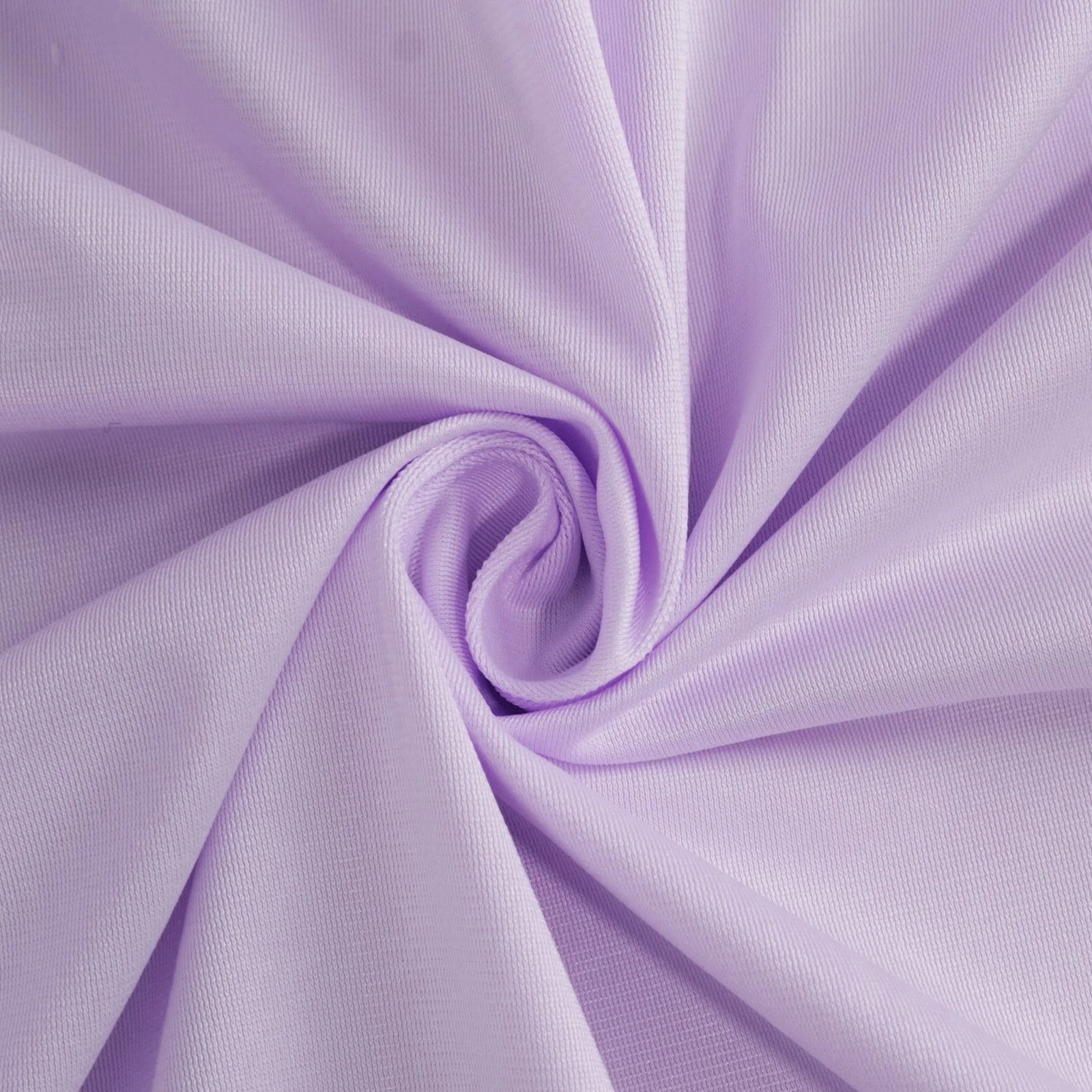 Scuba Round Tablecloth 70" Lavender Lilac - Wrinkle Free Table Cover - Image 7