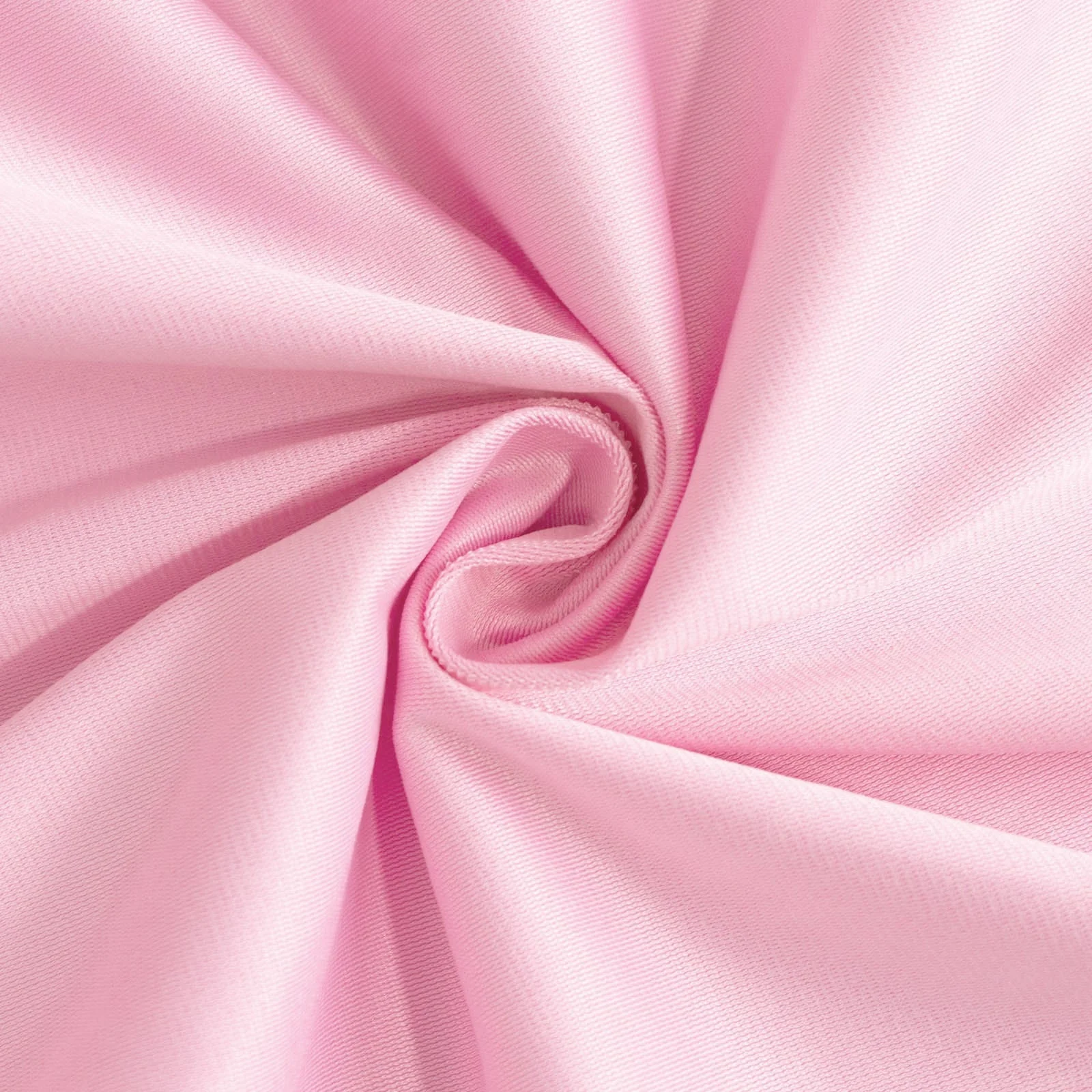Scuba Round Tablecloth 70" Pink - Wrinkle Free Table Cover - Image 9