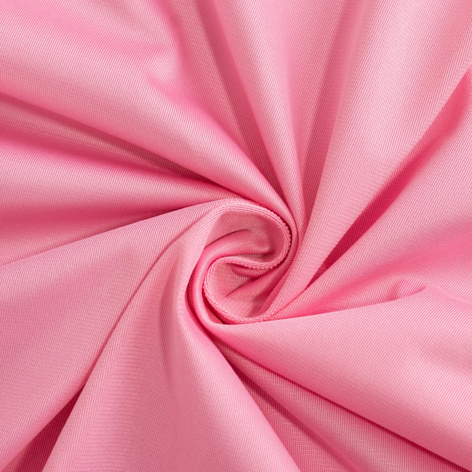 Scuba Round Tablecloth 90" Pink - Wrinkle Free Table Cover - Image 9