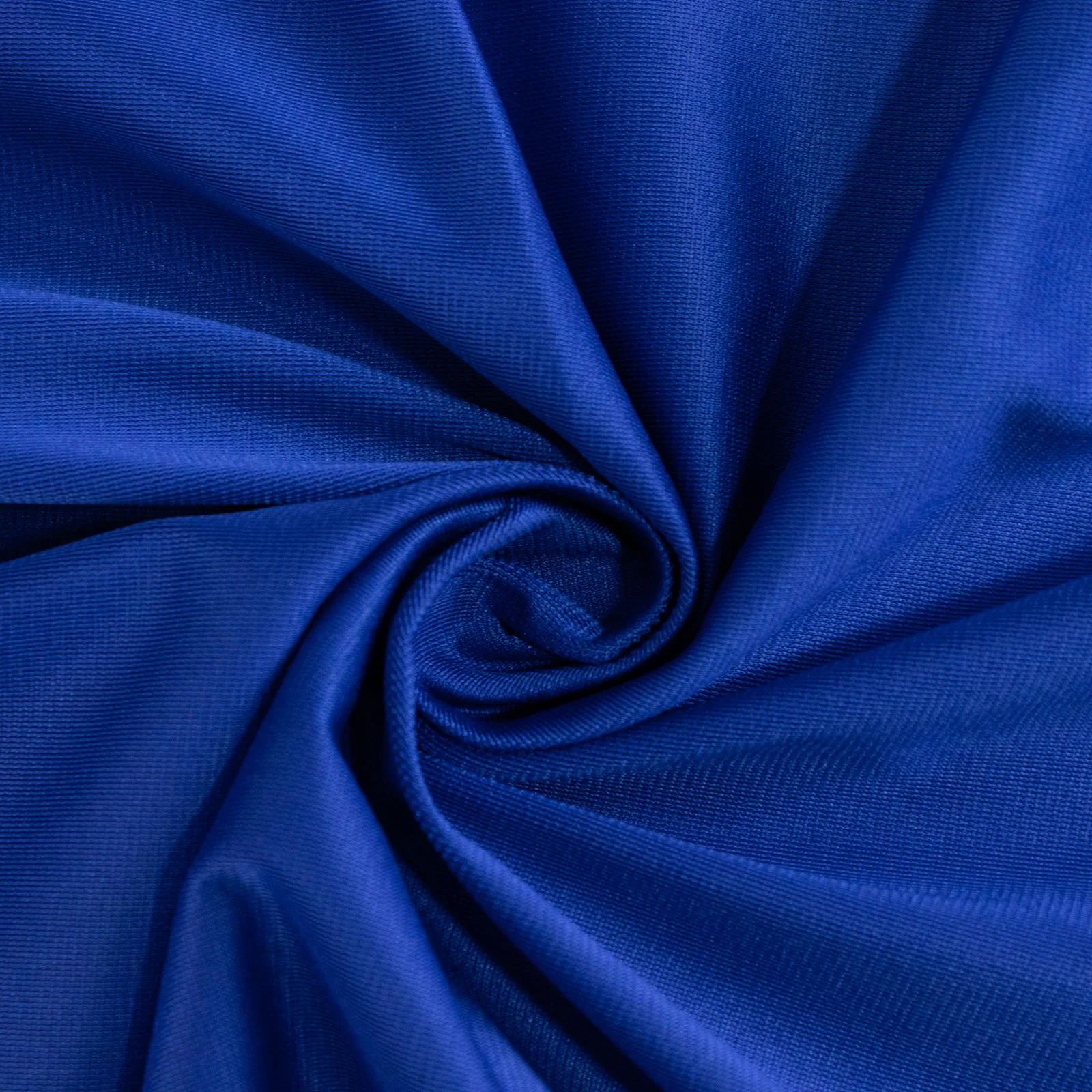 Scuba Round Tablecloth 90" Royal Blue - Wrinkle Free Table Cover - Image 9