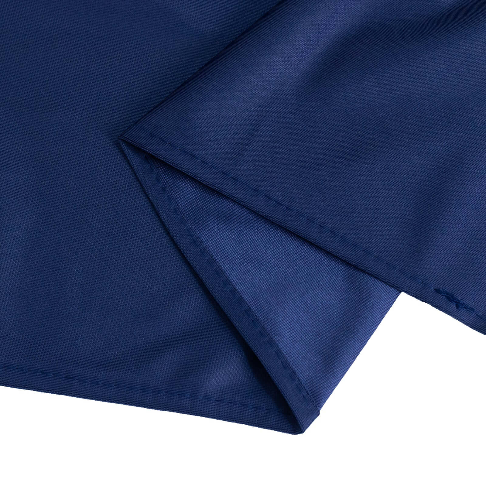 Scuba Square Tablecloth 70"x70" Navy Blue - Wrinkle Free Table Cover - Image 14