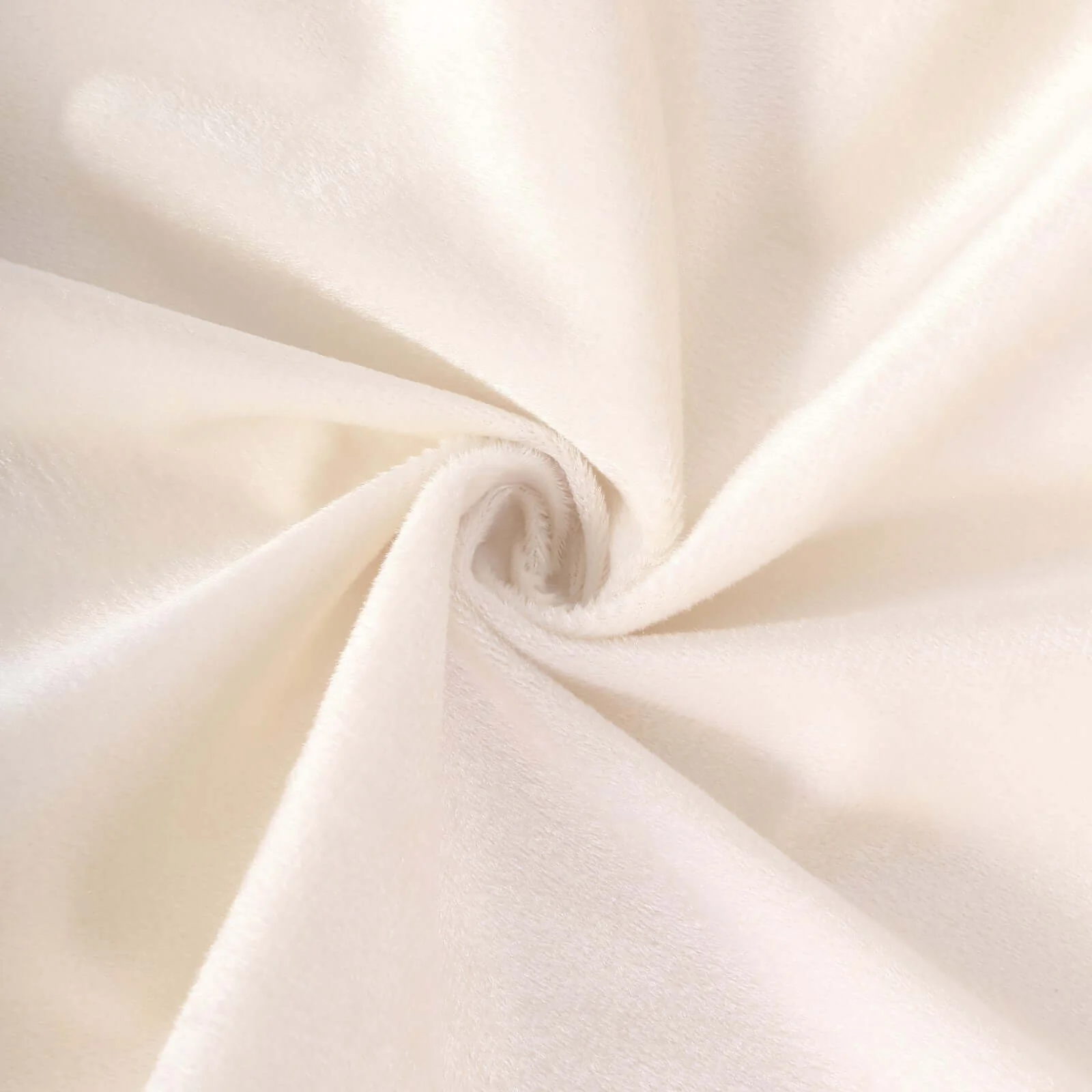 Premium Velvet Rectangle Tablecloth 60"x102" Ivory - Soft Textured Feel Reusable Table Cover - Image 8