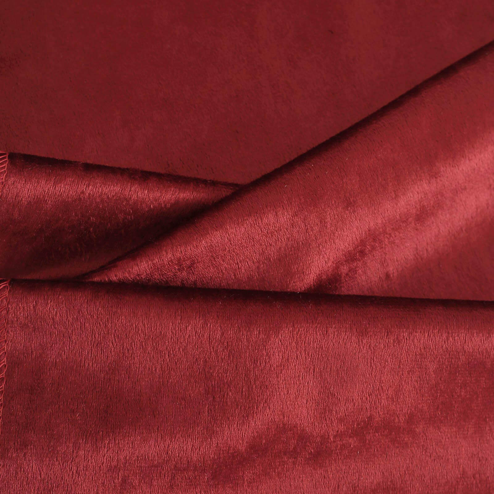 Premium Velvet Table Runner 12"x108" Red - Sheen Finish Reusable Linen - Image 7