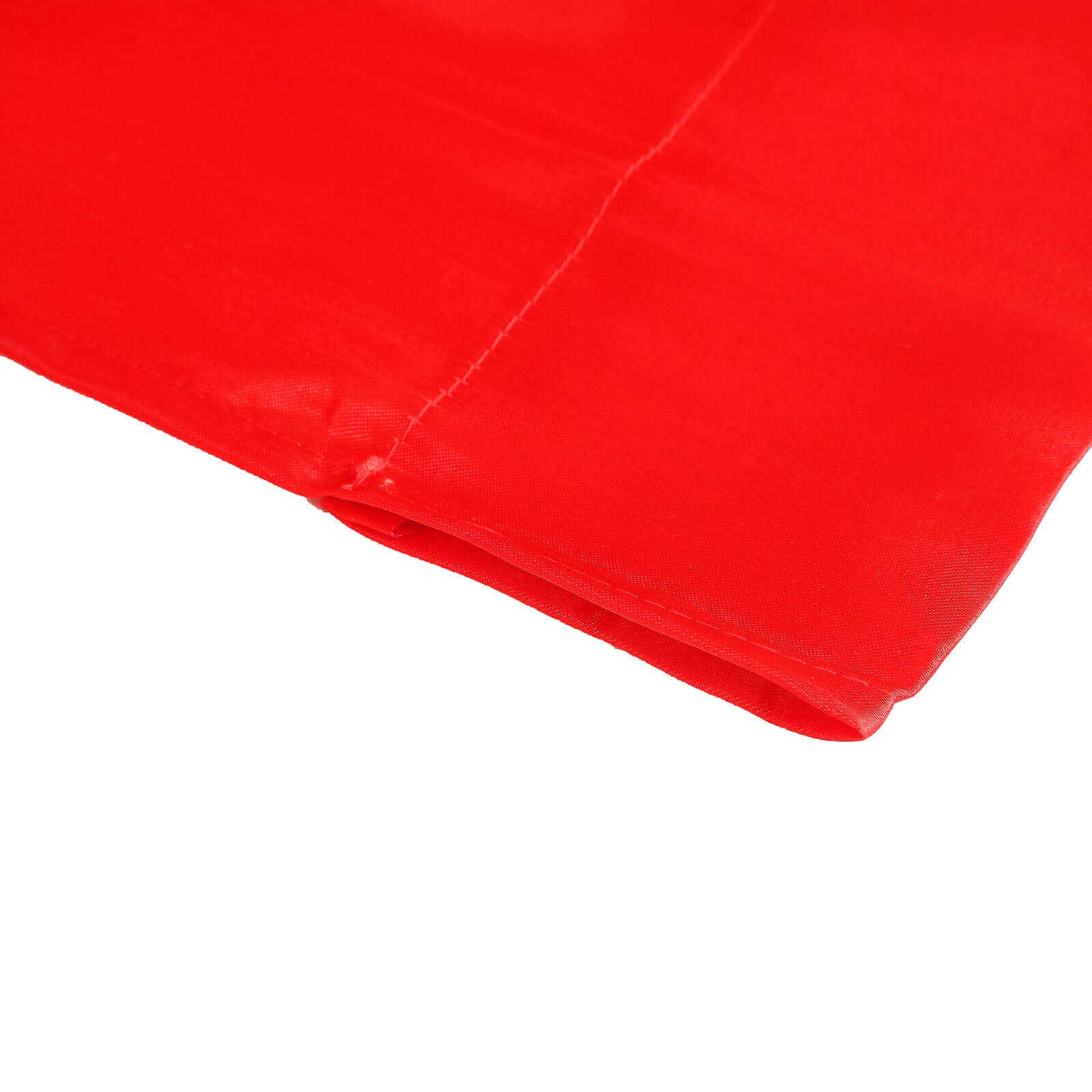 Red Satin Backdrop Drape Curtain, Photo Booth Event Divider Panel - 8ftx10ft - Image 11