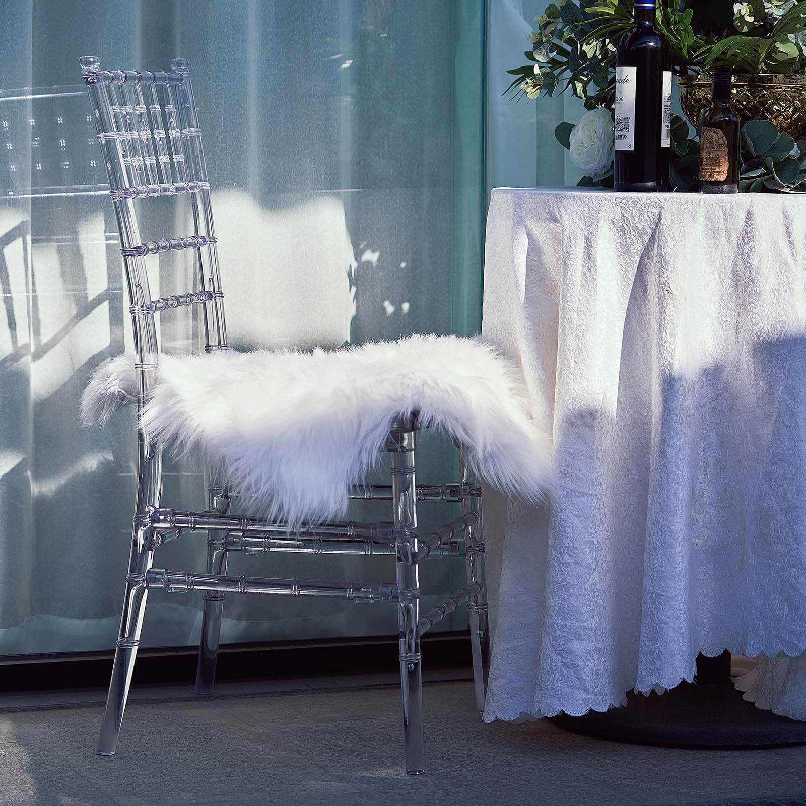 Resin Transparent Chiavari Chair Clear - Armless Stackable Design for Sophisticated Events - Image 2
