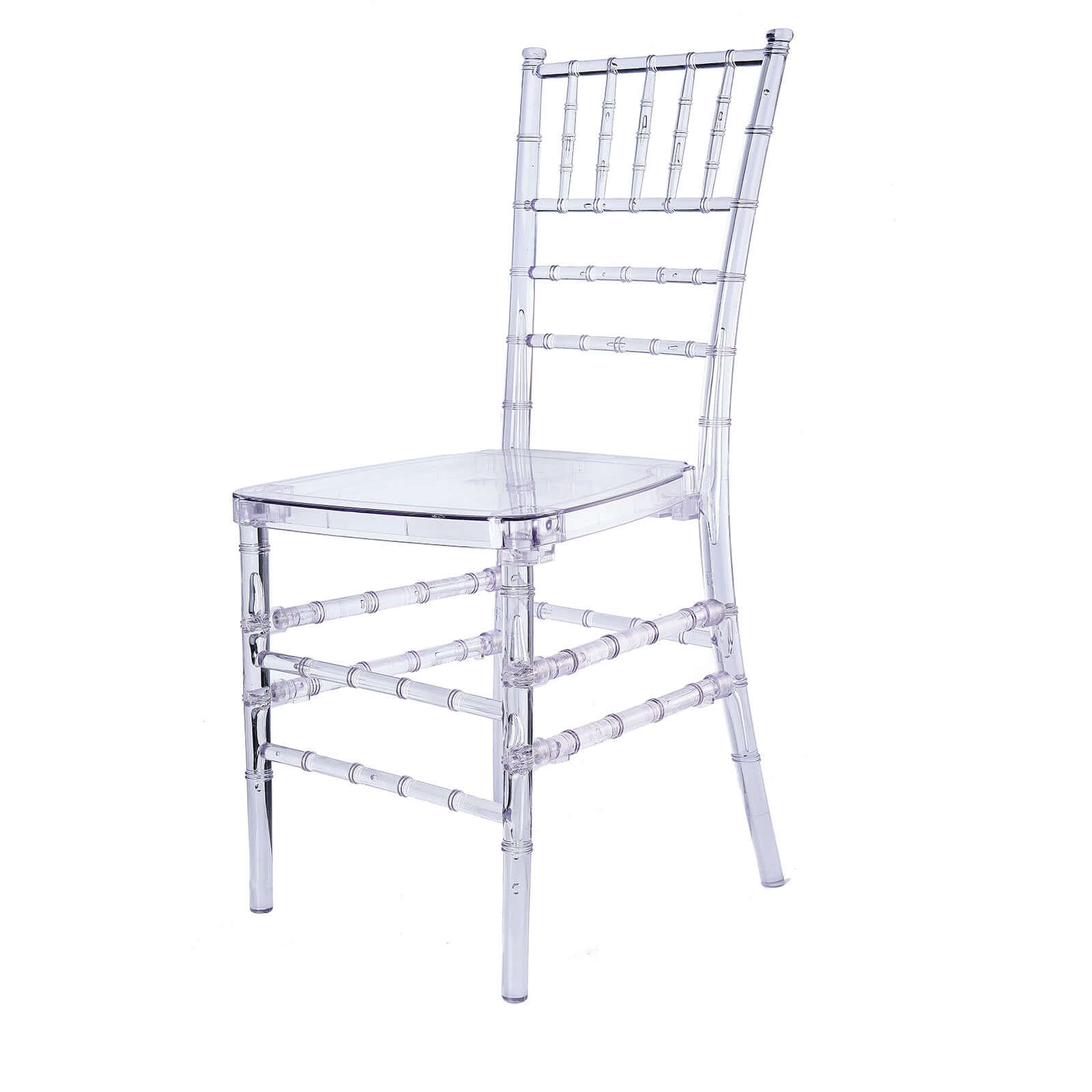 Resin Transparent Chiavari Chair Clear - Armless Stackable Design for Sophisticated Events - Image 6