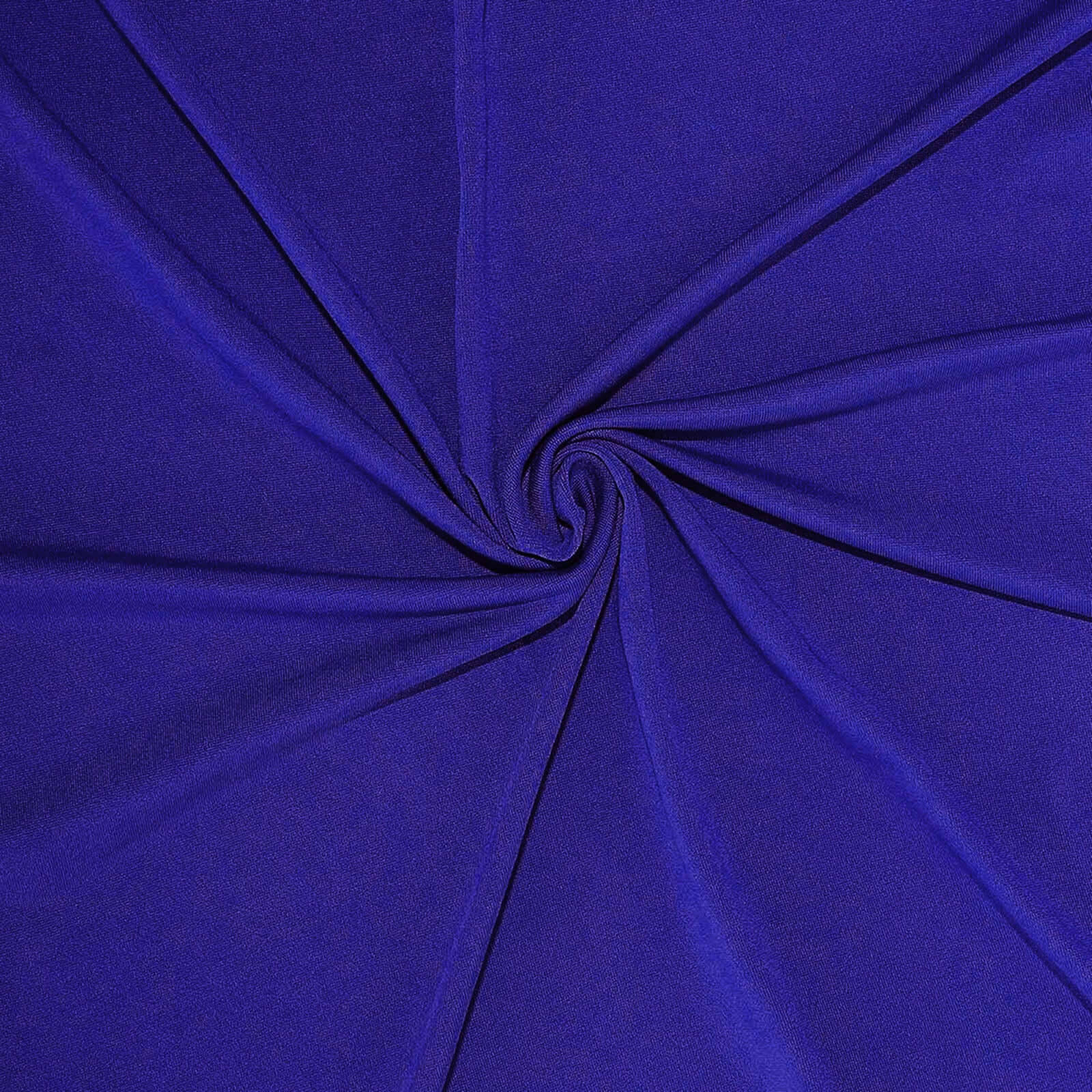 Royal Blue 4-Way Stretch Spandex Backdrop Drape Curtain, Wrinkle Free Event Divider Panel with Rod Pockets - 5ftx10ft - Image 7