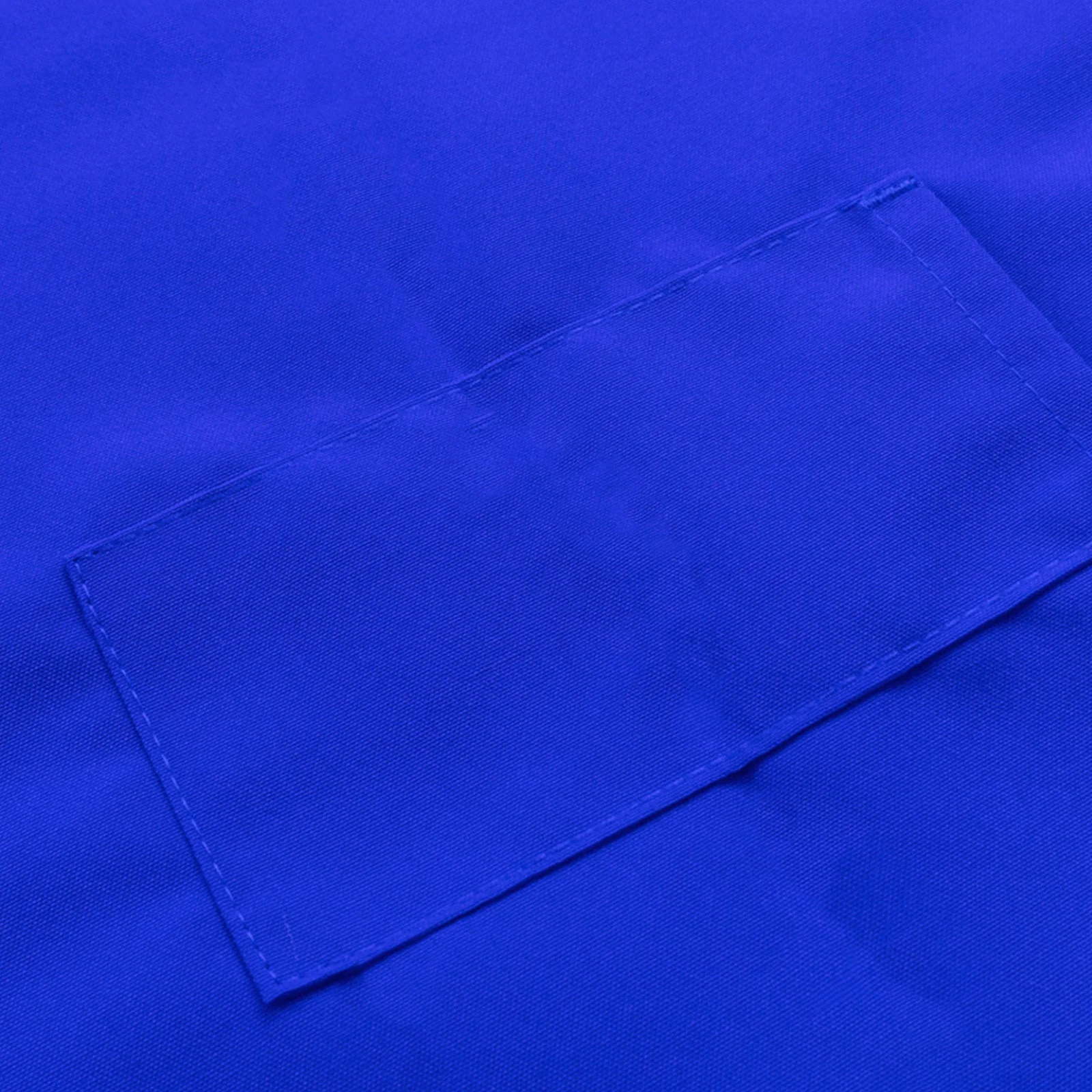 Royal Blue Premium Polyester Kitchen Chef Apron with Adjustable Neck and Long Ties, Waterdrop Resistant 2 Pockets Unisex Cooking Bib Apron - Image 6