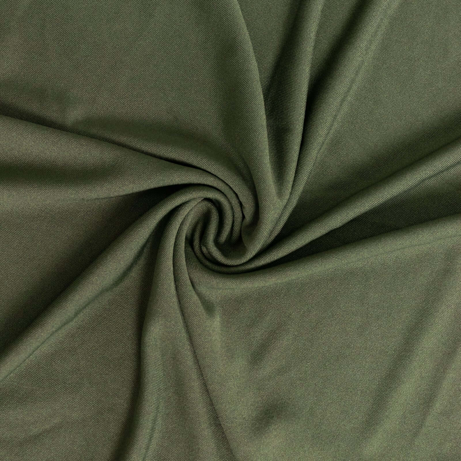 Dusty Sage Green 4-Way Stretch Spandex Backdrop Drape Curtain, Wrinkle Free Event Divider Panel with Rod Pockets - 5ftx14ft - Image 7