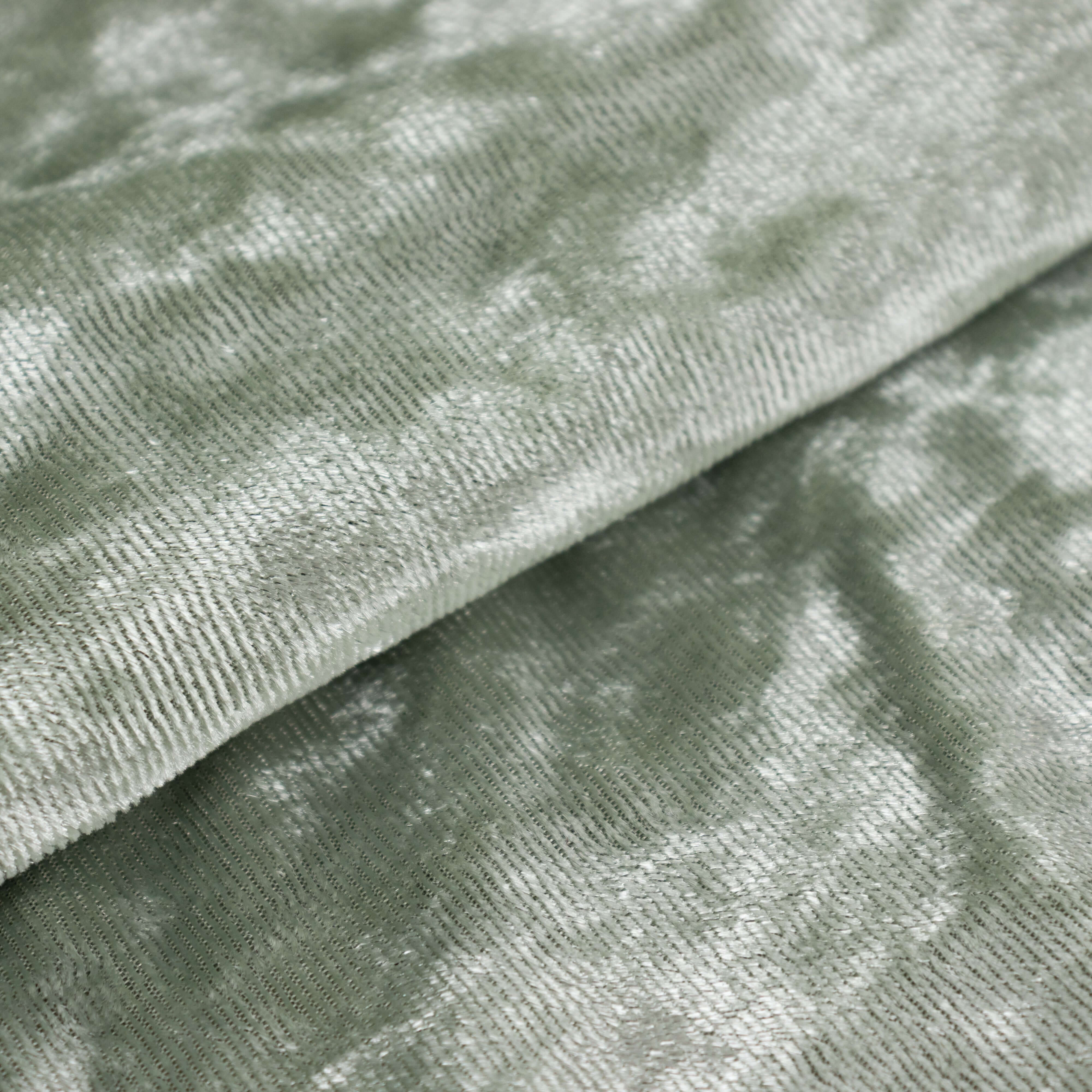 Sage Green Crushed Velvet Fabric Bolt, DIY Craft Fabric Roll - 65"x5 Yards - Image 6