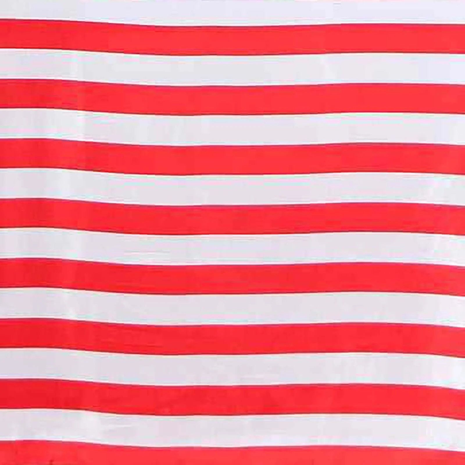 Satin Rectangle Tablecloth 90"x132" Red/White Striped Design - Durable & Seamless Table Cover for Modern Tablescapes - Image 5