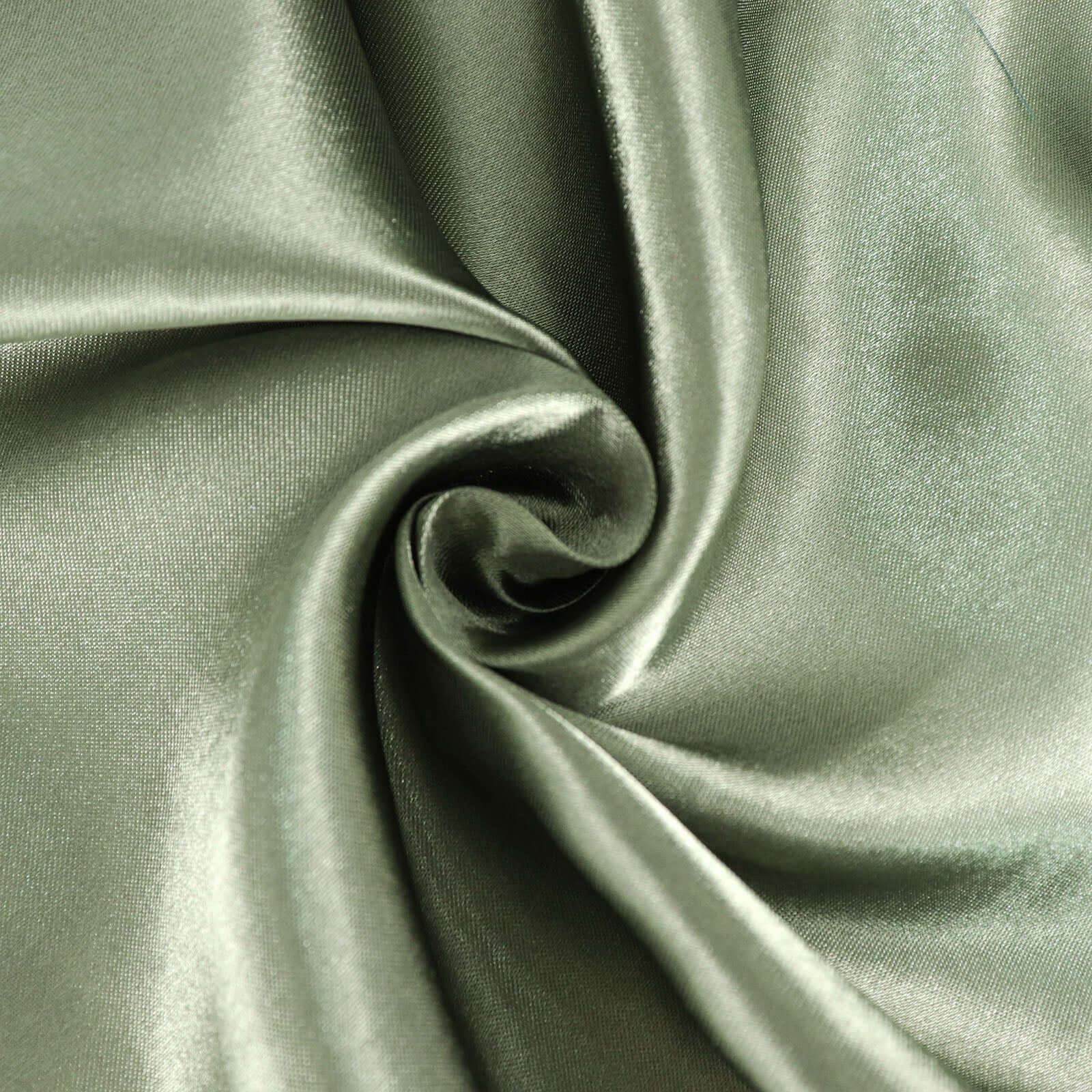 Satin Rectangular Tablecloth 60"x126" Dusty Sage Green - Wrinkle-Resistant & Durable Table Cover - Image 8
