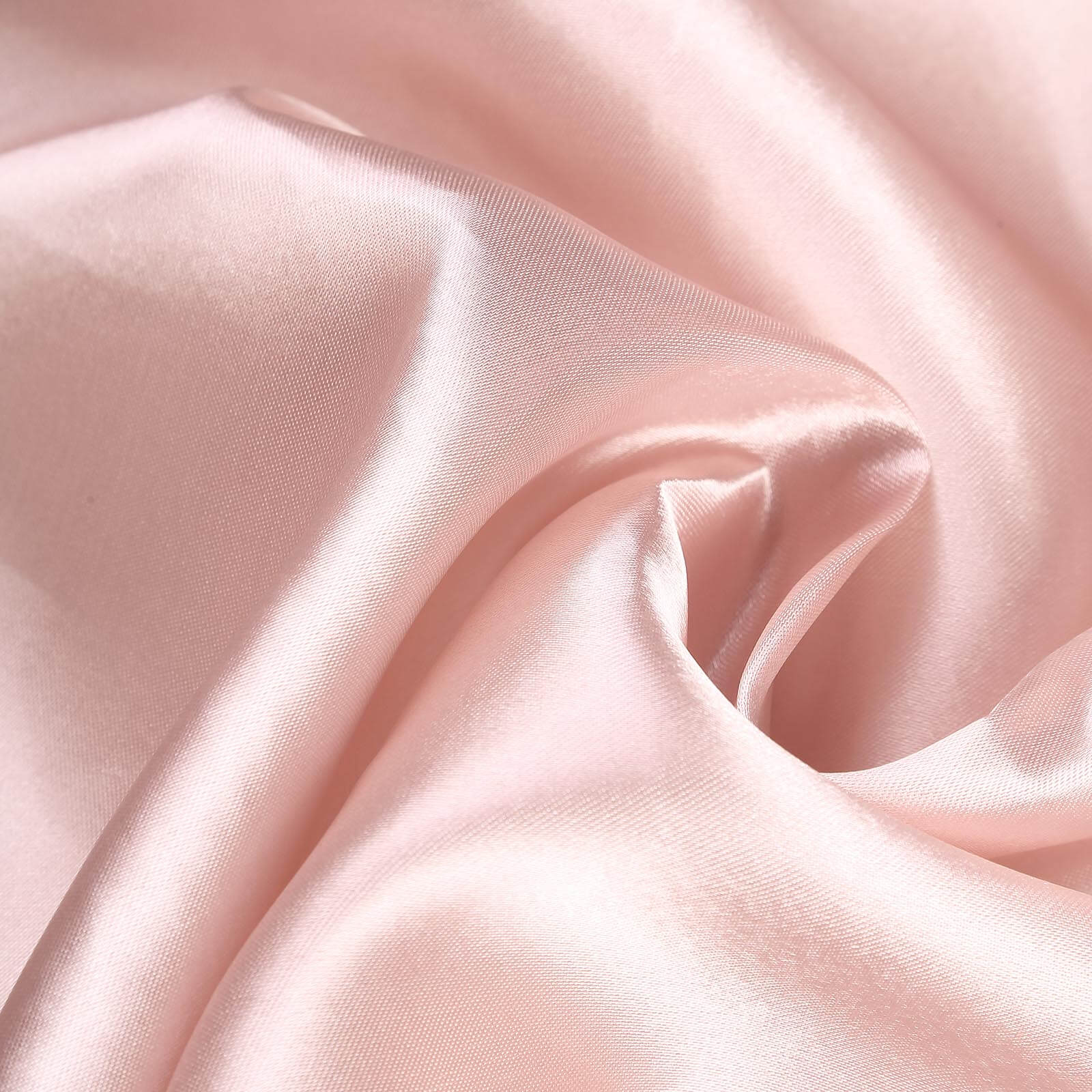 Satin Rectangular Tablecloth 90"x132" Dusty Rose - Seamless Table Cover - Image 8