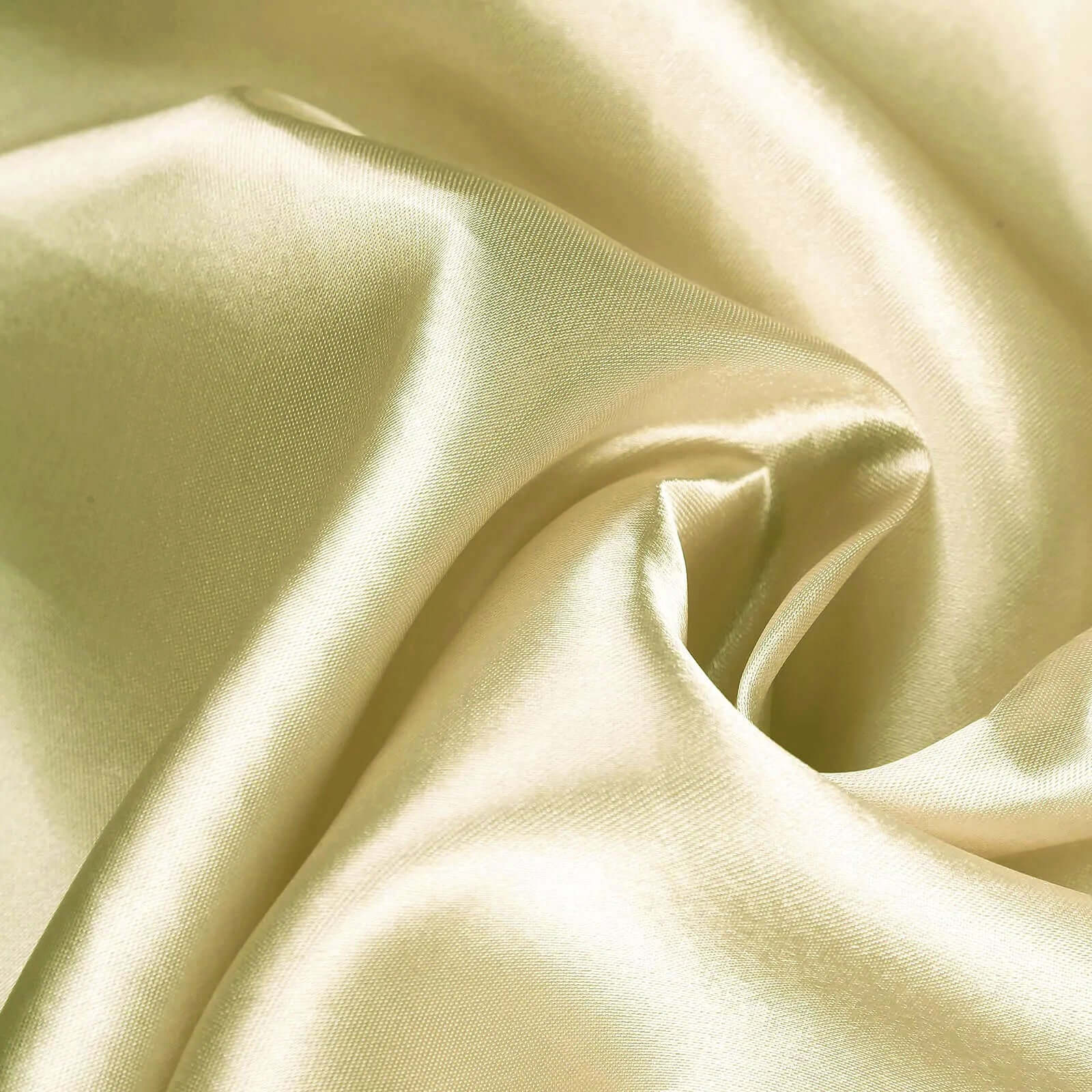 Satin Rectangular Tablecloth 90"x156" Champagne - Seamless Table Cover - Image 7