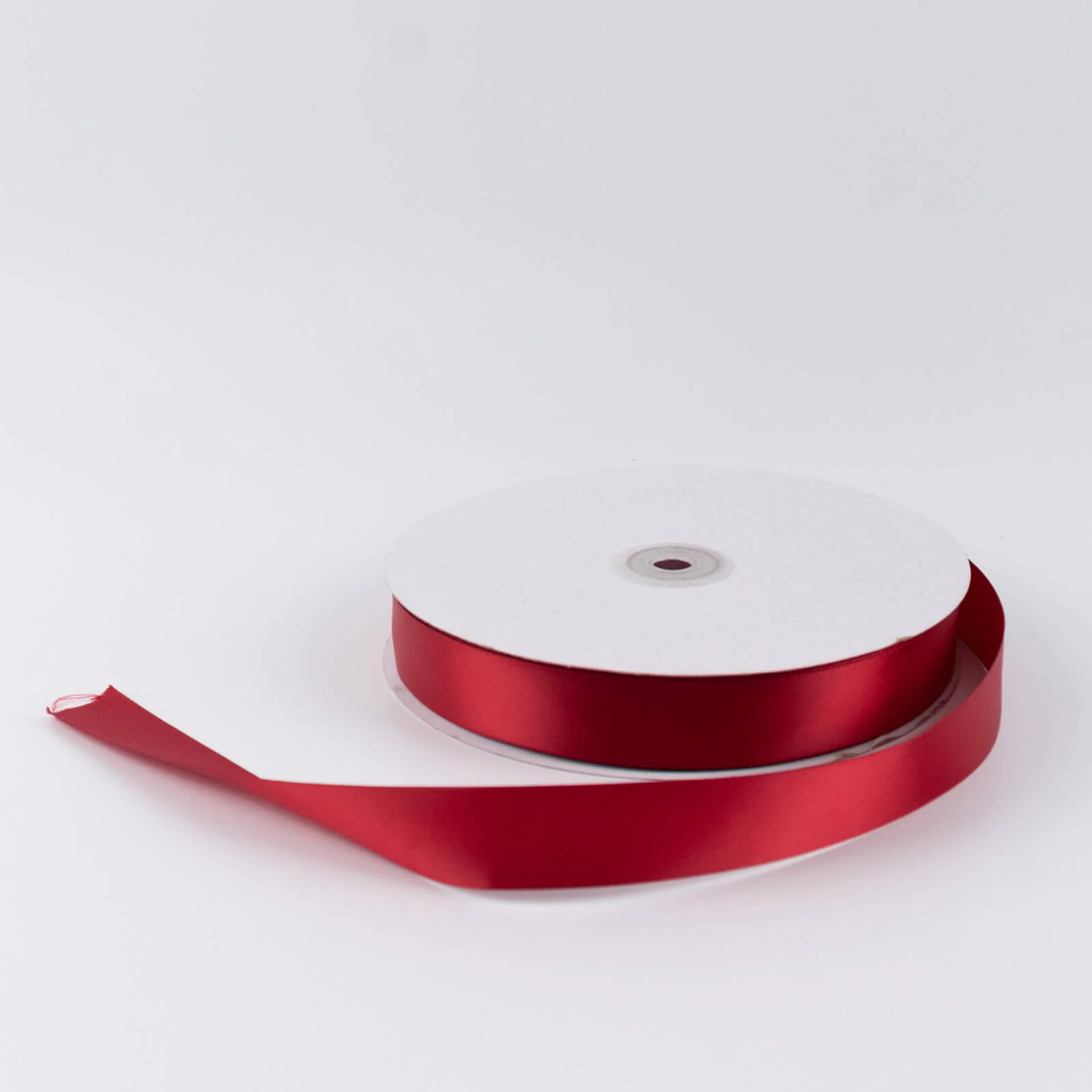Satin Ribbon Roll 1" x 100 Yards Burgundy – Single Face Decorative Craft Ribbon - Image 6