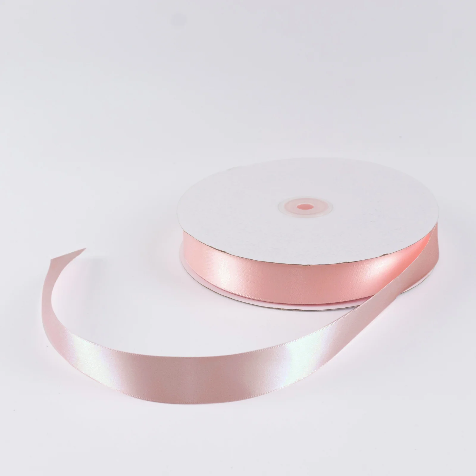 Satin Ribbon Roll 1" x 100 Yards Dusty Rose – Single Face Decorative Craft Ribbon - Image 6