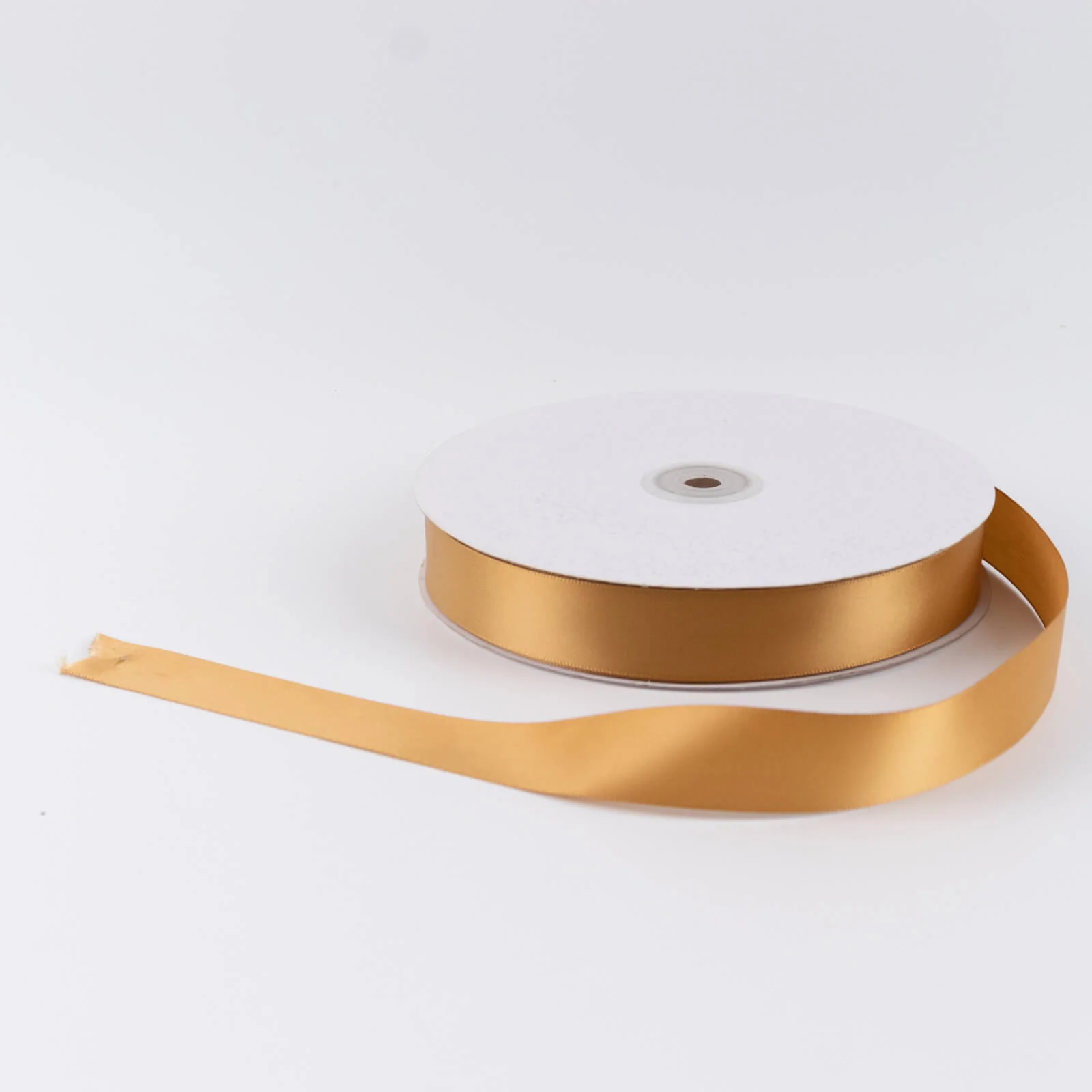Satin Ribbon Roll 1" x 100 Yards Gold – Single Face Decorative Craft Ribbon - Image 6