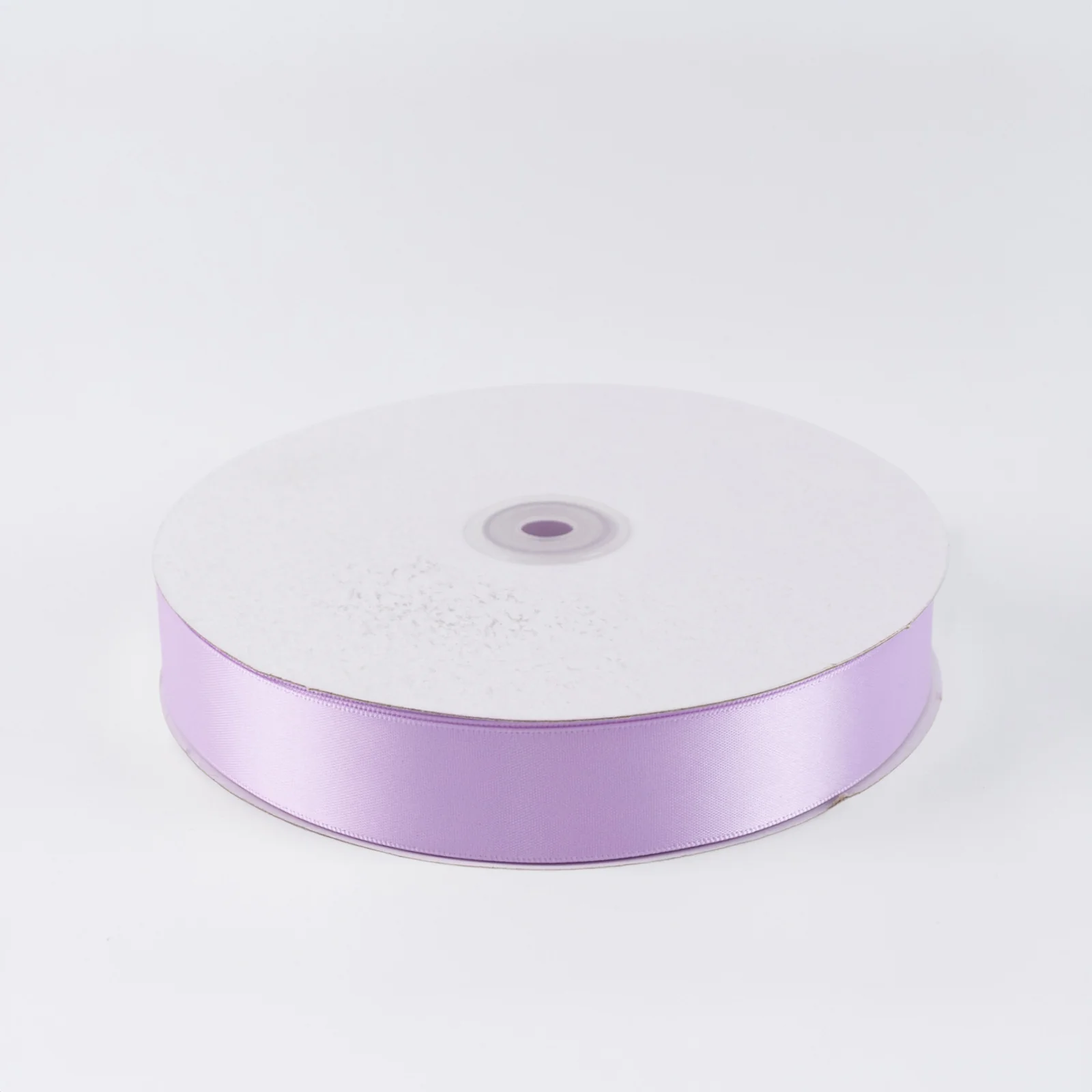 Satin Ribbon Roll 1" x 100 Yards Lavender Lilac – Single Face Decorative Craft Ribbon - Image 2