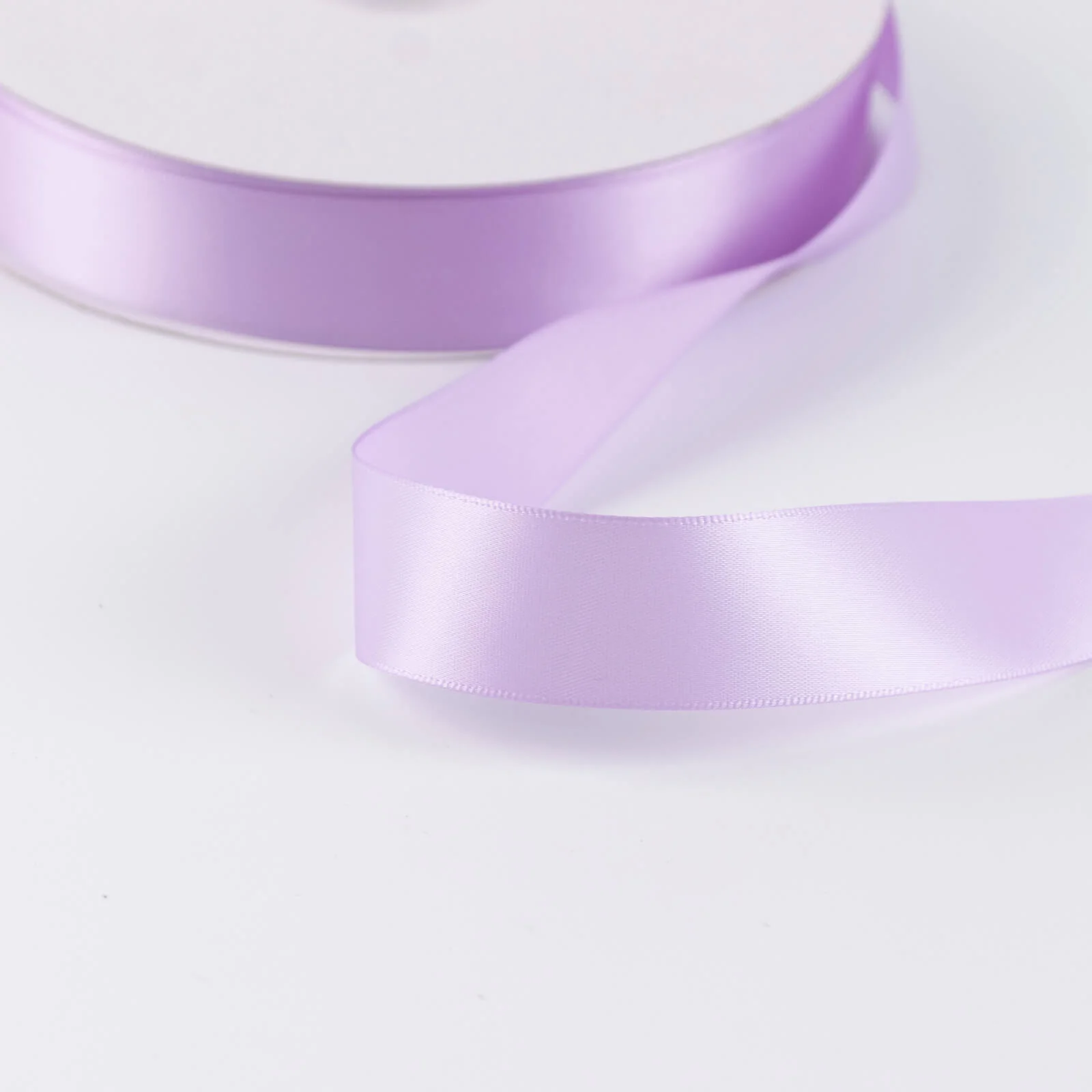 Satin Ribbon Roll 1" x 100 Yards Lavender Lilac – Single Face Decorative Craft Ribbon - Image 7