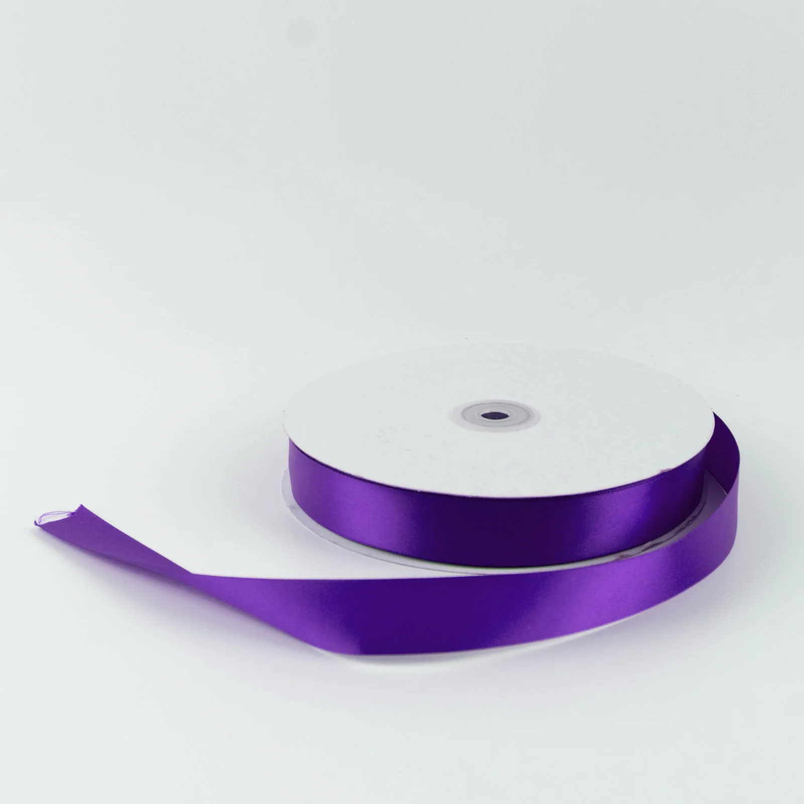 Satin Ribbon Roll 1" x 100 Yards Purple – Single Face Decorative Craft Ribbon - Image 6