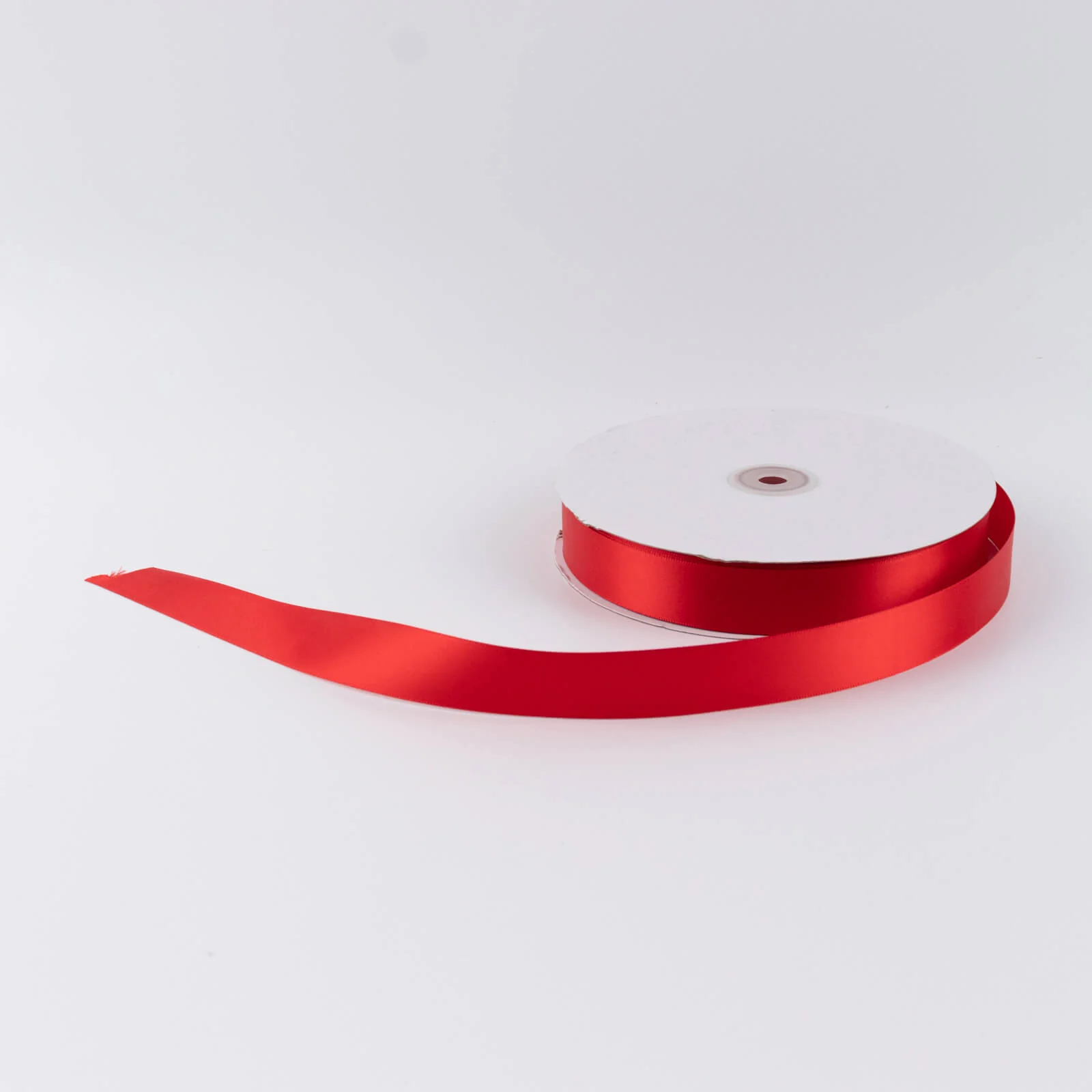 Satin Ribbon Roll 1" x 100 Yards Red – Single Face Decorative Craft Ribbon - Image 6