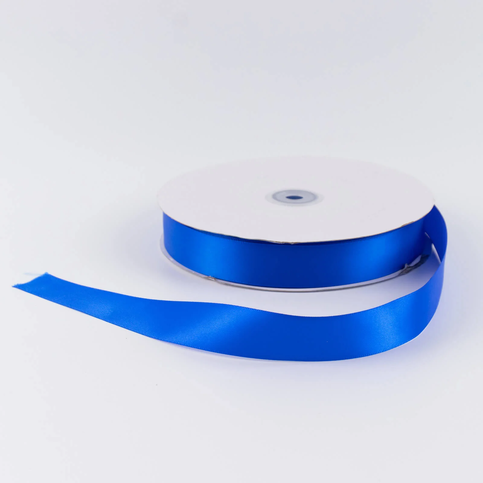Satin Ribbon Roll 1" x 100 Yards Royal Blue – Single Face Decorative Craft Ribbon - Image 6