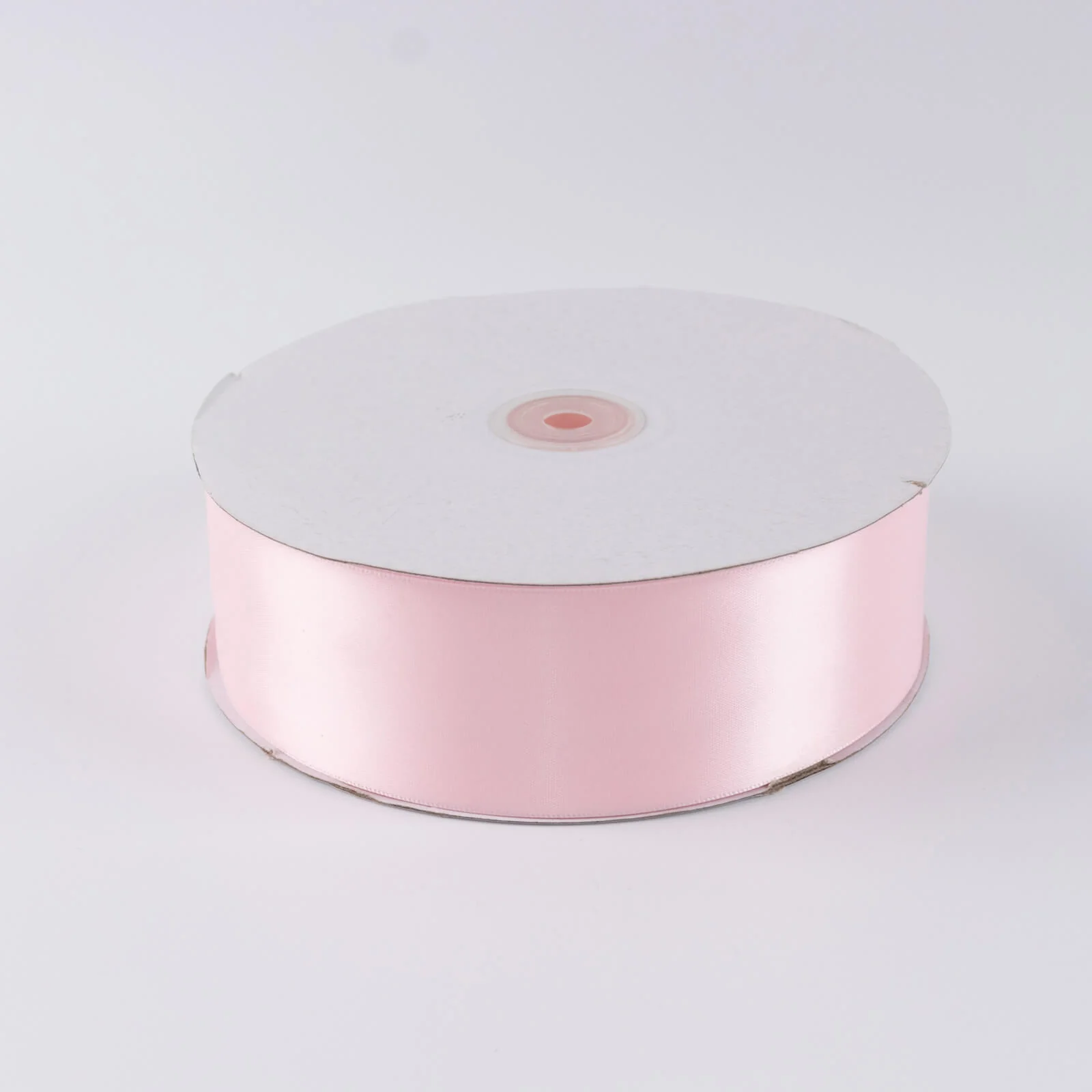 Satin Ribbon Roll 2" x 100 Yards Blush – Single Face Decorative Craft Ribbon - Image 2