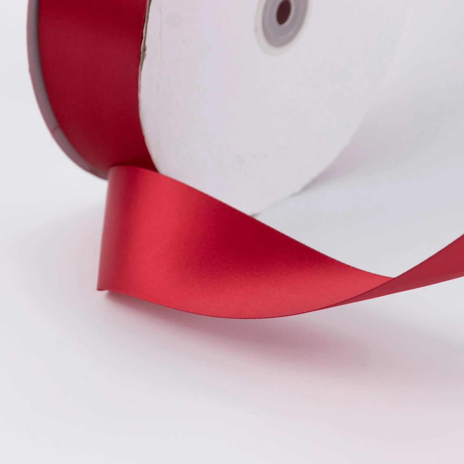 Satin Ribbon Roll 2" x 100 Yards Burgundy – Single Face Decorative Craft Ribbon - Image 8