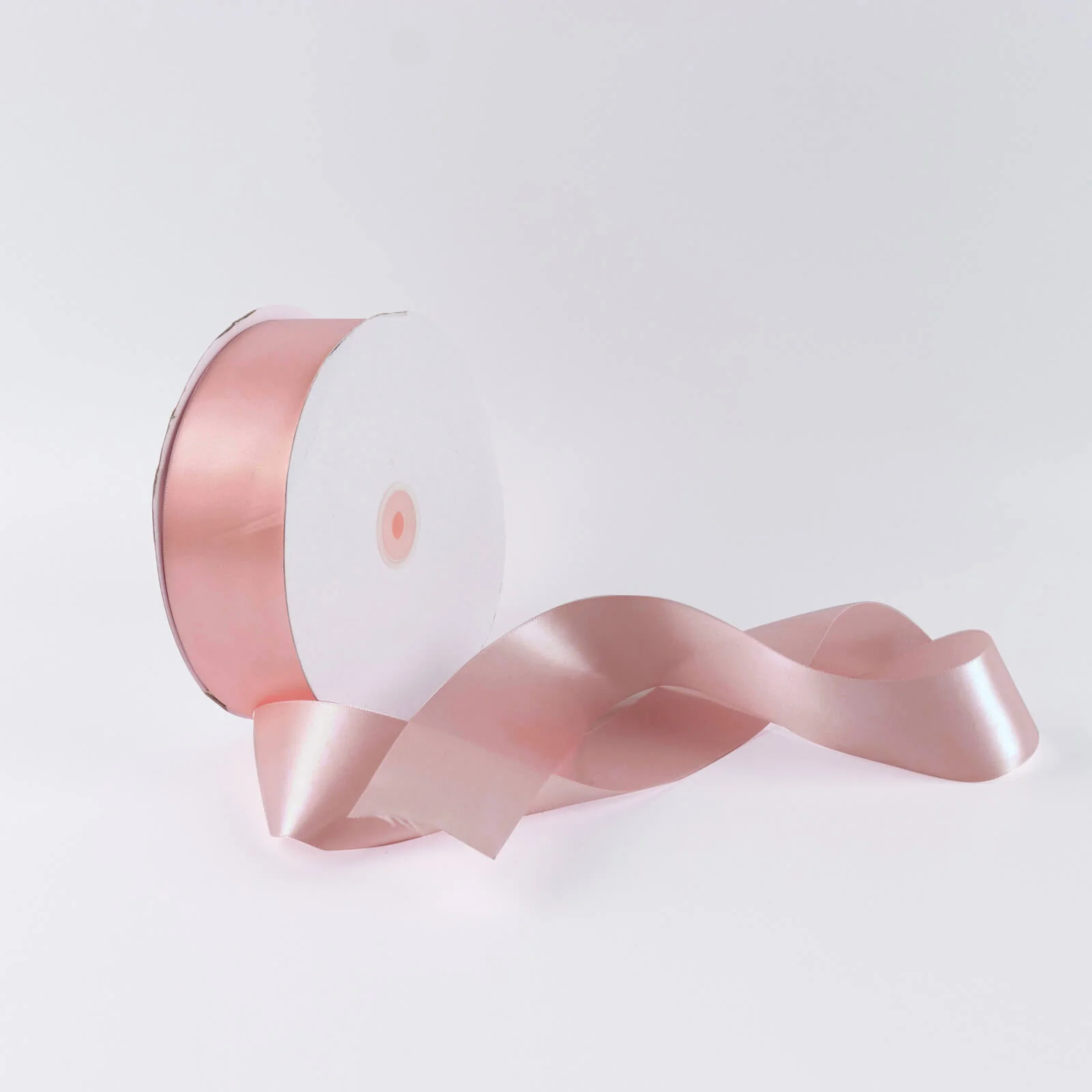 Satin Ribbon Roll 2" x 100 Yards Dusty Rose – Single Face Decorative Craft Ribbon - Image 7