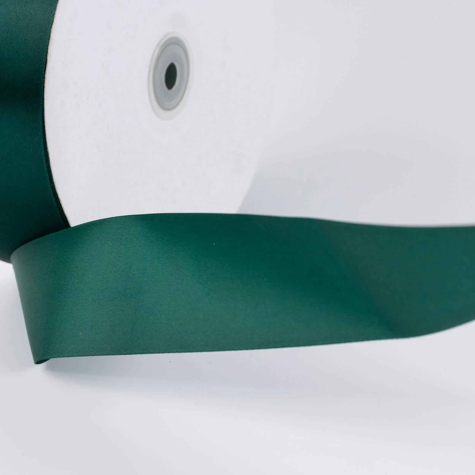 Satin Ribbon Roll 2" x 100 Yards Hunter Emerald Green – Single Face Decorative Craft Ribbon - Image 8