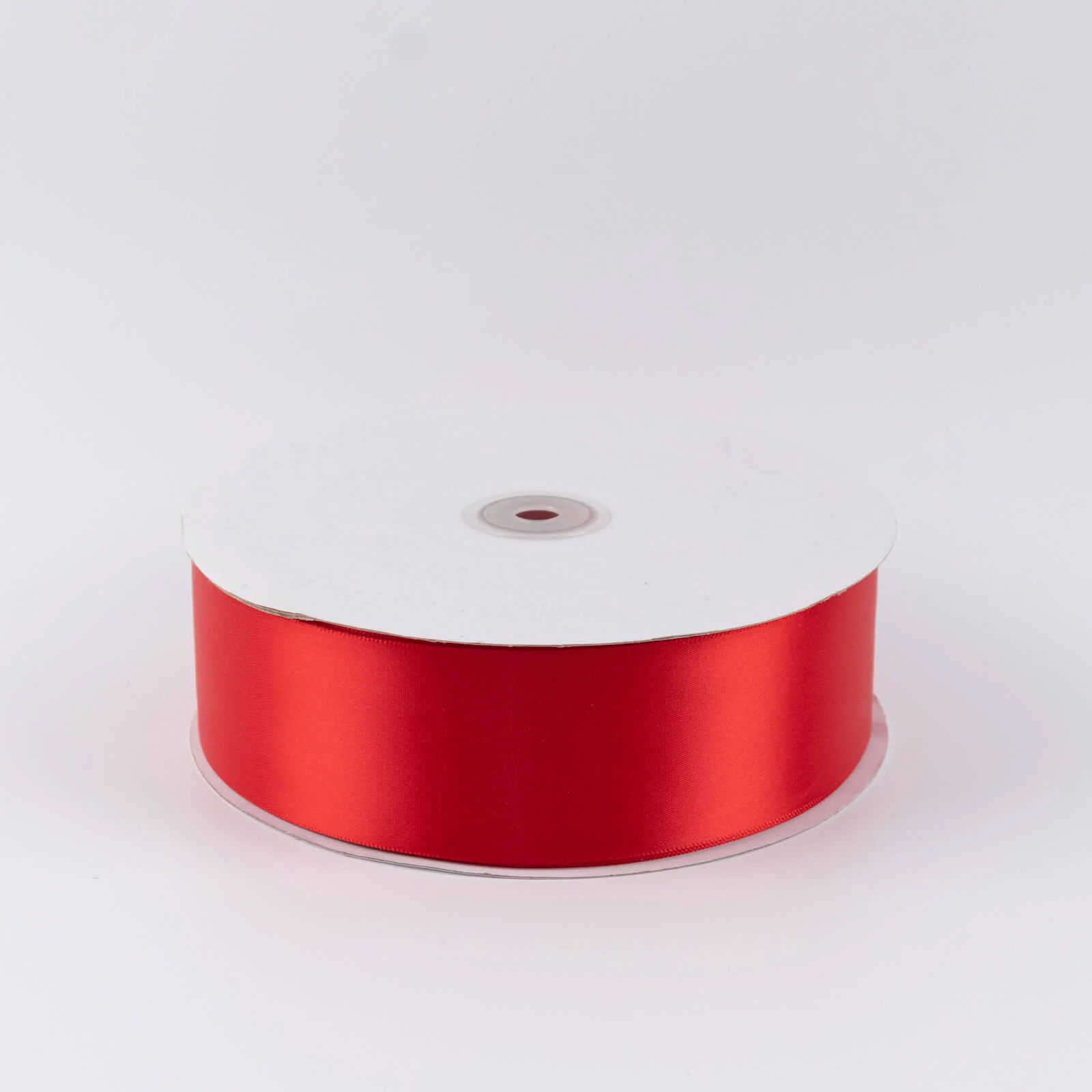 Satin Ribbon Roll 2" x 100 Yards Red – Single Face Decorative Craft Ribbon - Image 2