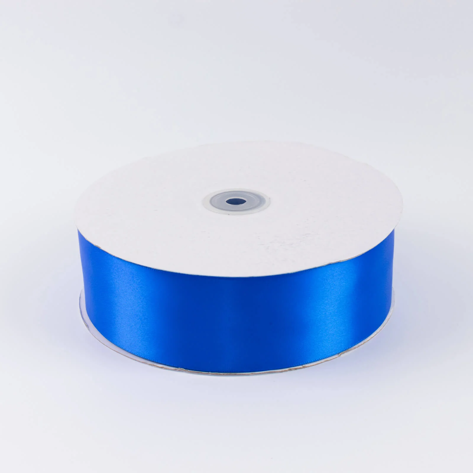 Satin Ribbon Roll 2" x 100 Yards Royal Blue – Single Face Decorative Craft Ribbon - Image 2
