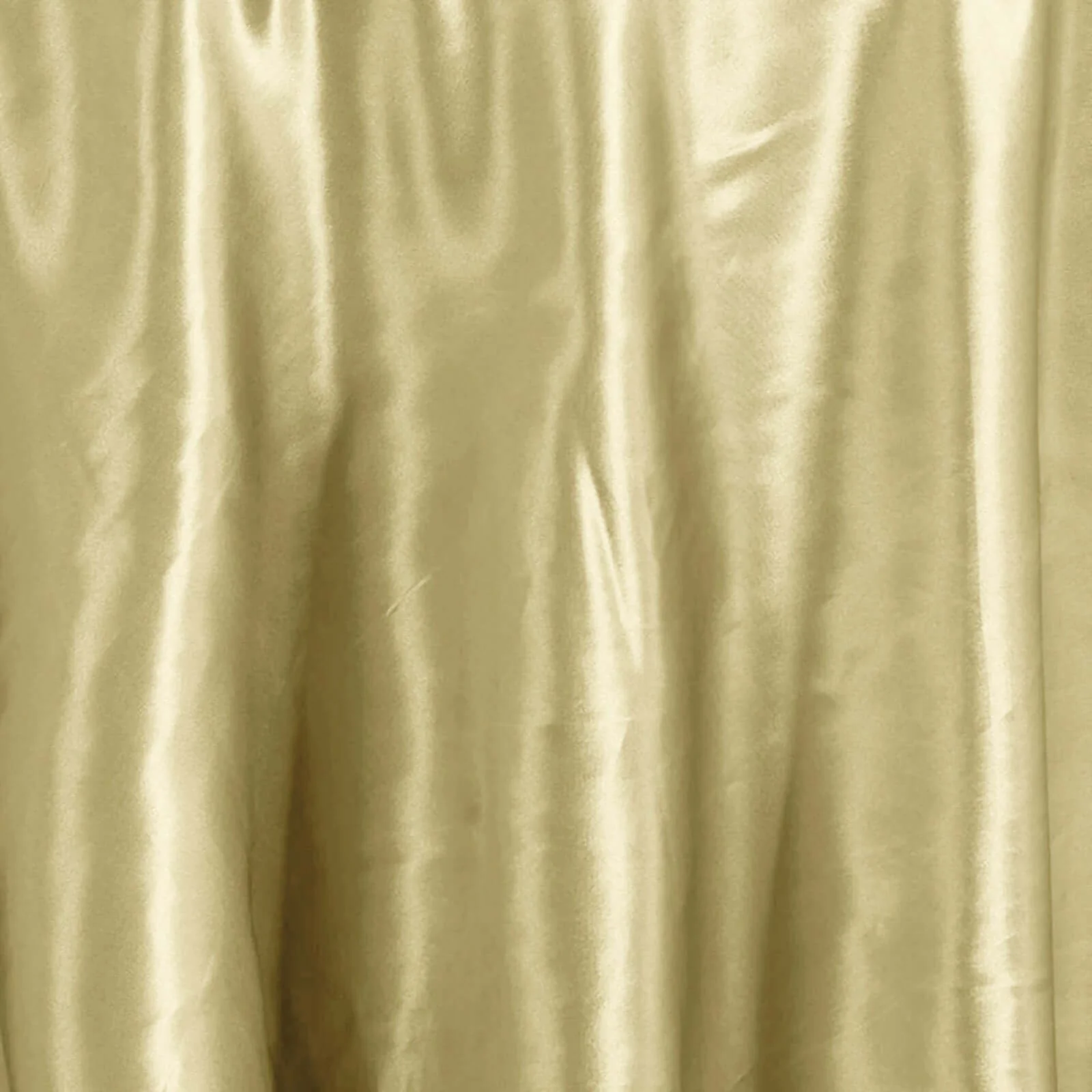 Satin Round Tablecloth 108" Champagne - Smooth & Durable Table Cover - Image 3