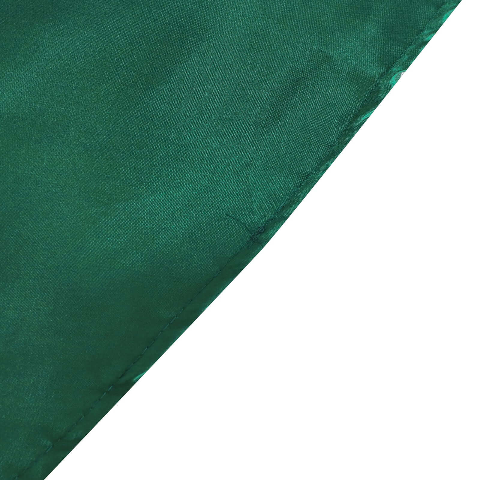 Satin Round Tablecloth 108" Hunter Emerald Green - Smooth & Durable Table Cover - Image 13
