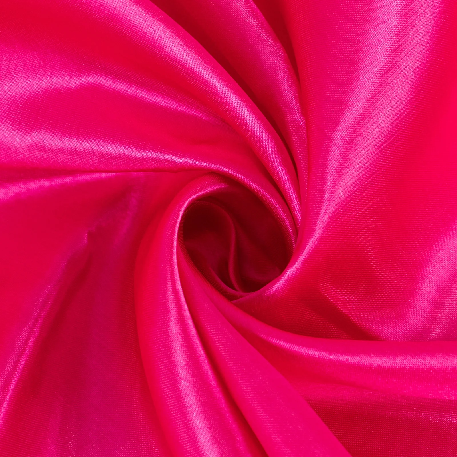 Satin Round Tablecloth 132" Fuchsia - Seamless Table Cover - Image 11