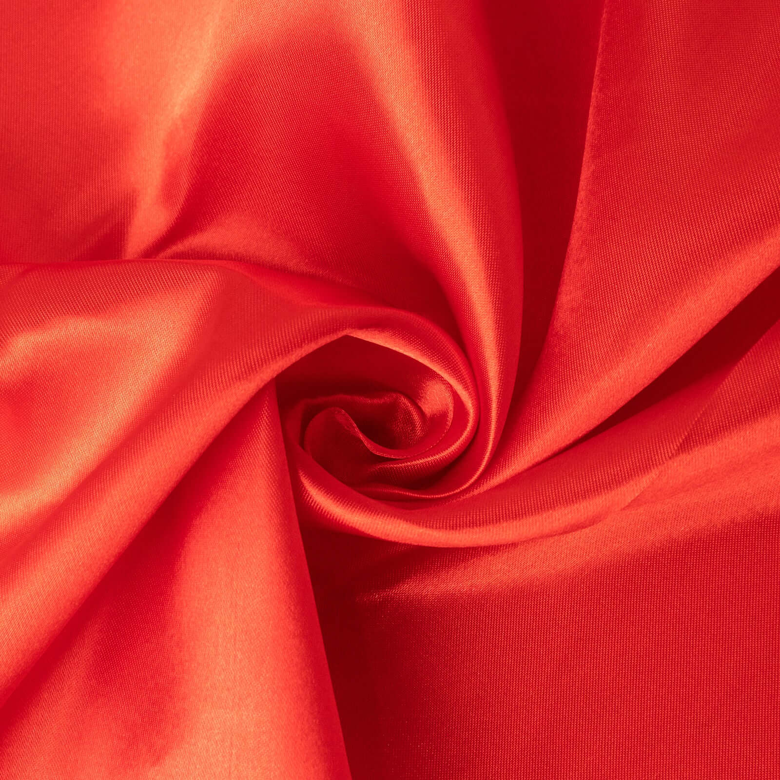 Satin Round Tablecloth 132" Red - Seamless Table Cover - Image 7