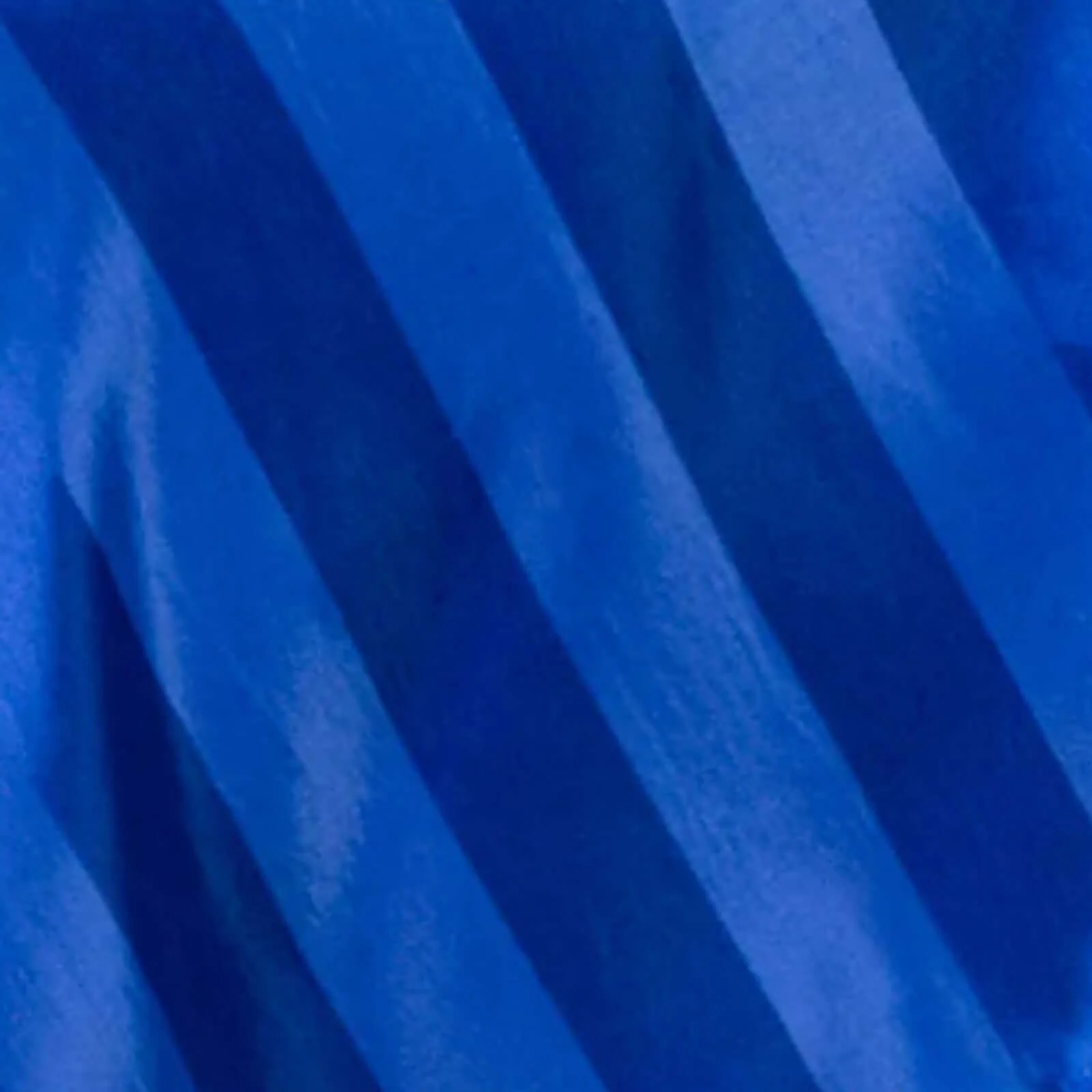 Satin Table Overlay 72"x72" Royal Blue - Smooth Finish Stripe Table Topper - Image 5